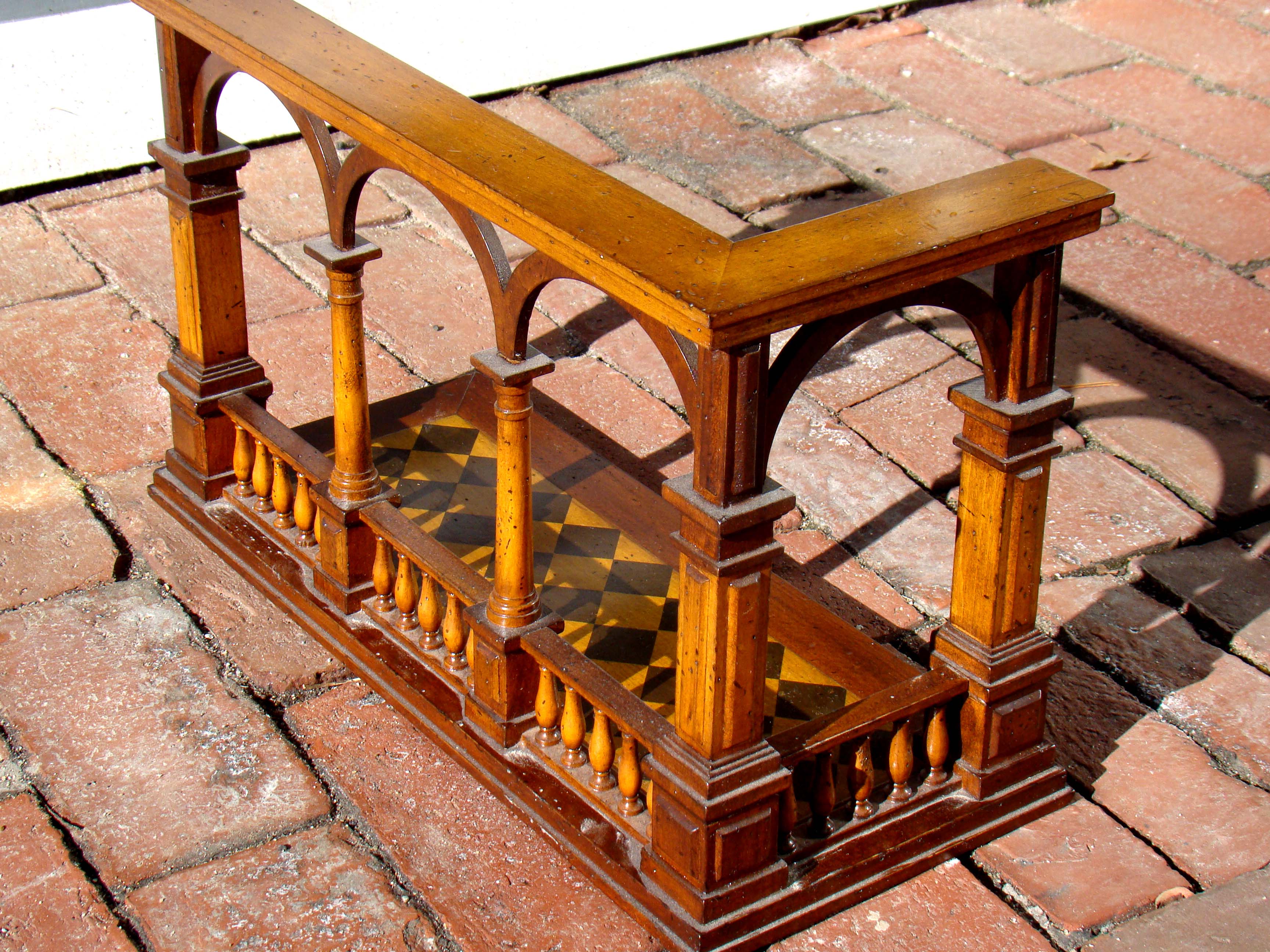 A detailed scale model featuring a section of a 16th or 17th century Renaissance period room — image 3