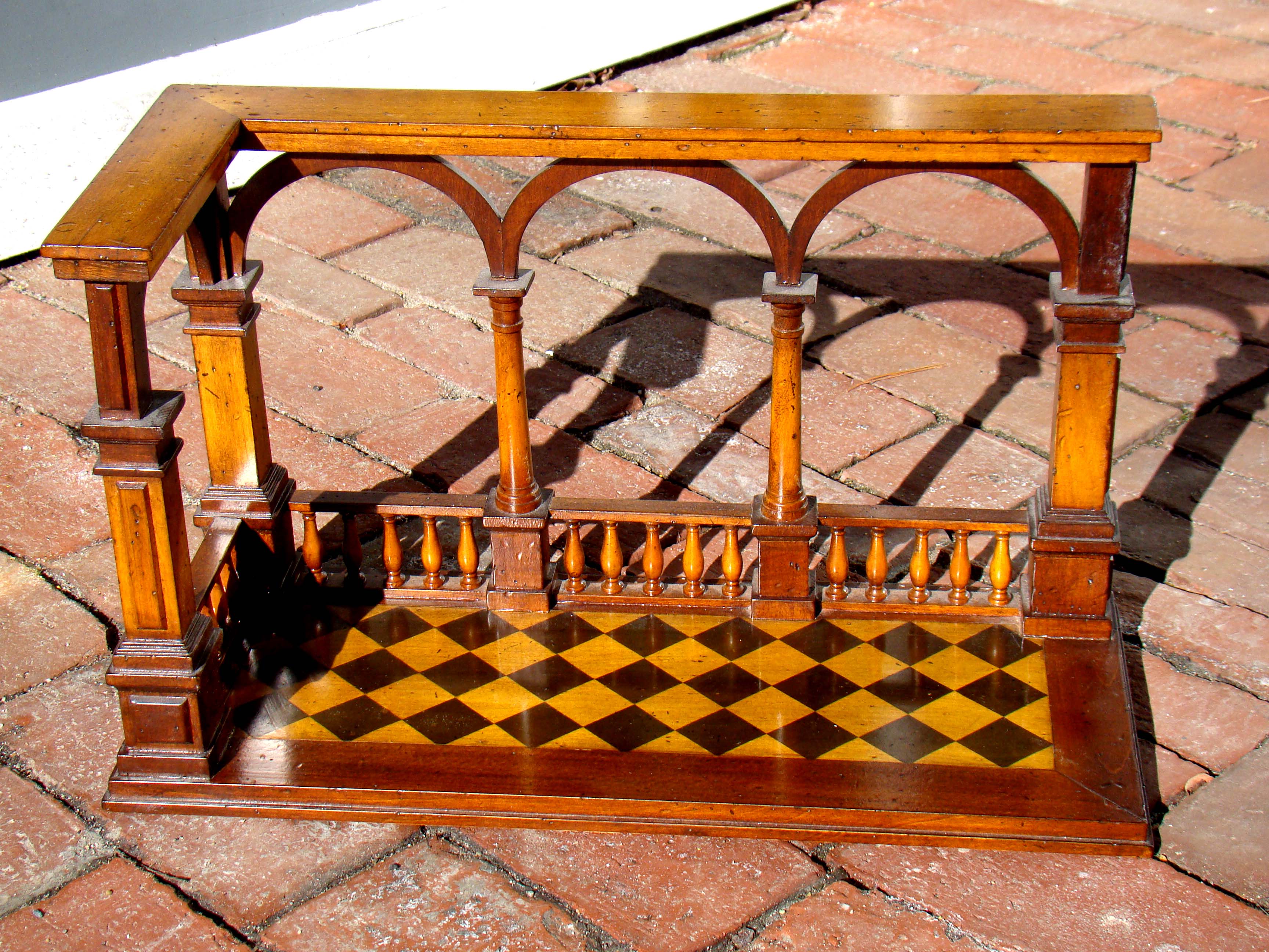 A detailed scale model featuring a section of a 16th or 17th century Renaissance period room — image 4