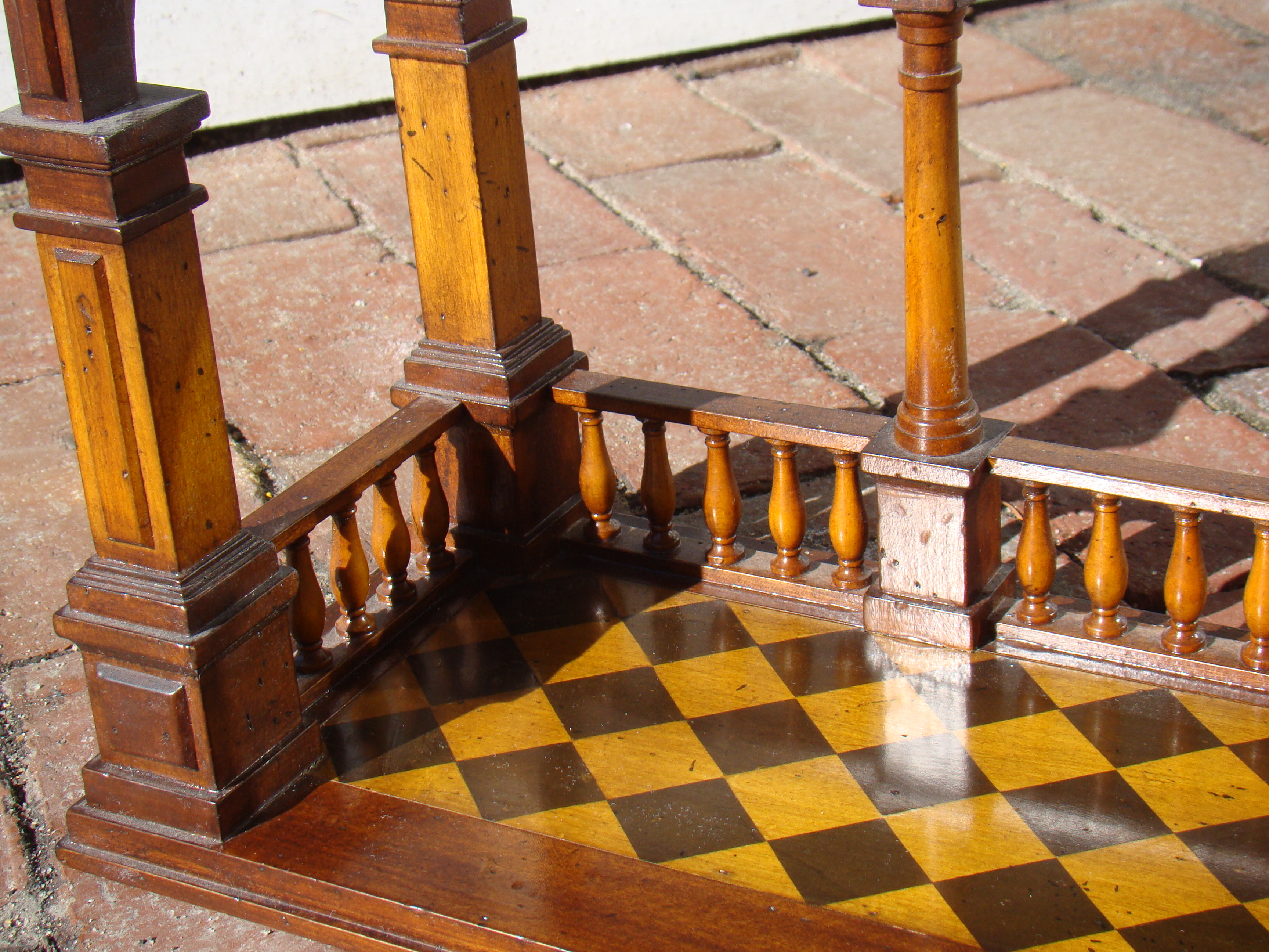 A detailed scale model featuring a section of a 16th or 17th century Renaissance period room — image 2