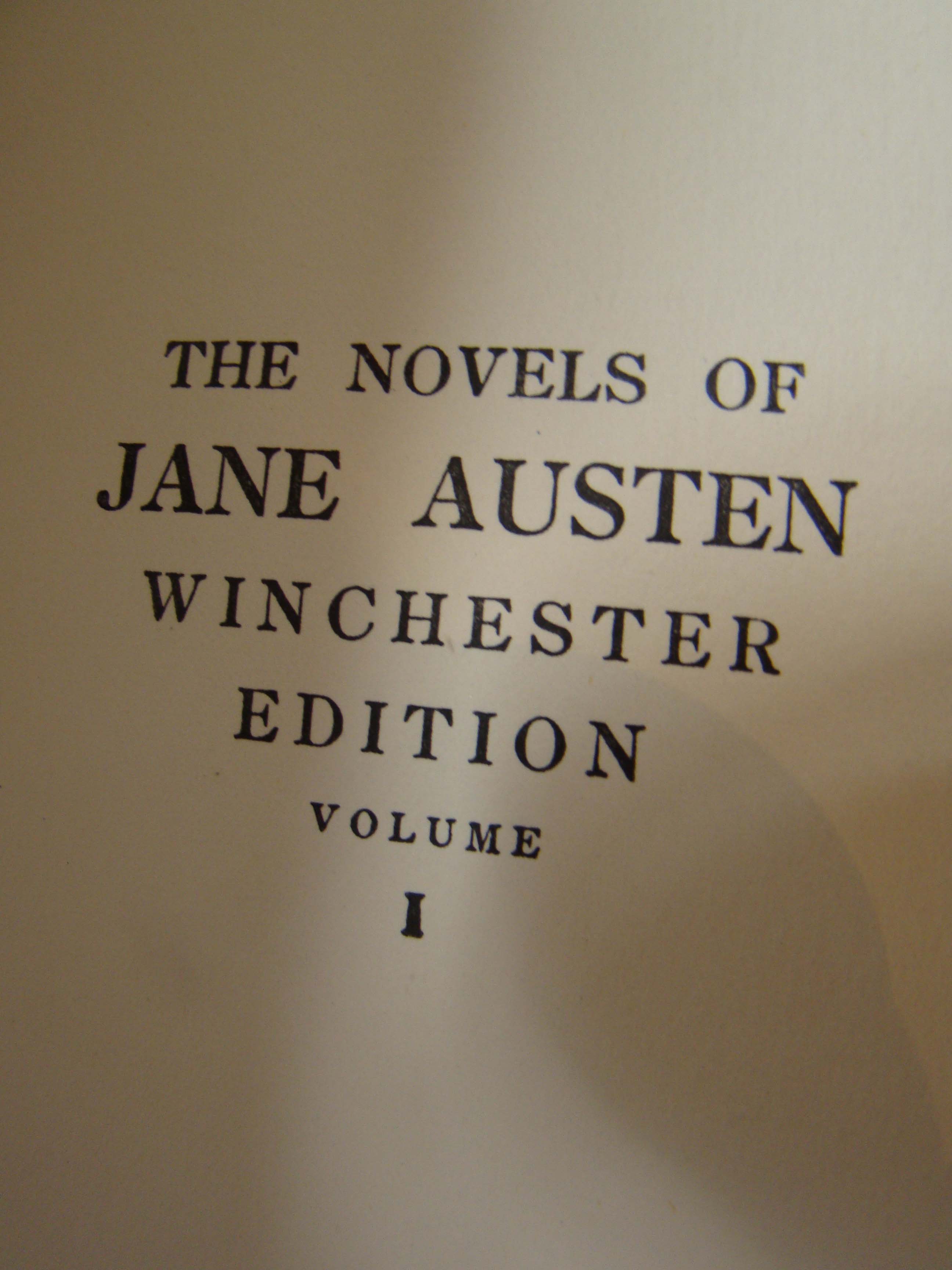 A rare and complete 12 volume set of "The Novels of Jane Austen", Winchester Edition, published by John Grant of Edinburgh in 1911 — image 4
