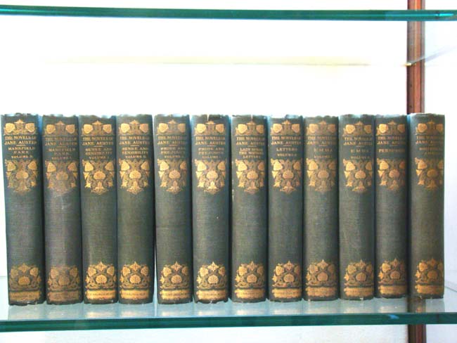 A rare and complete 12 volume set of "The Novels of Jane Austen", Winchester Edition, published by John Grant of Edinburgh in 1911