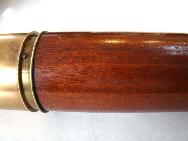 A fine antique single-draw Captain's spyglass made by Spencer & Co., London, circa 1840 — image 5