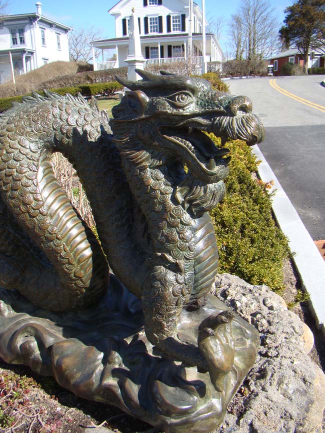 A fabulous vintage bronze Chinese Dragon Sculpture — image 5