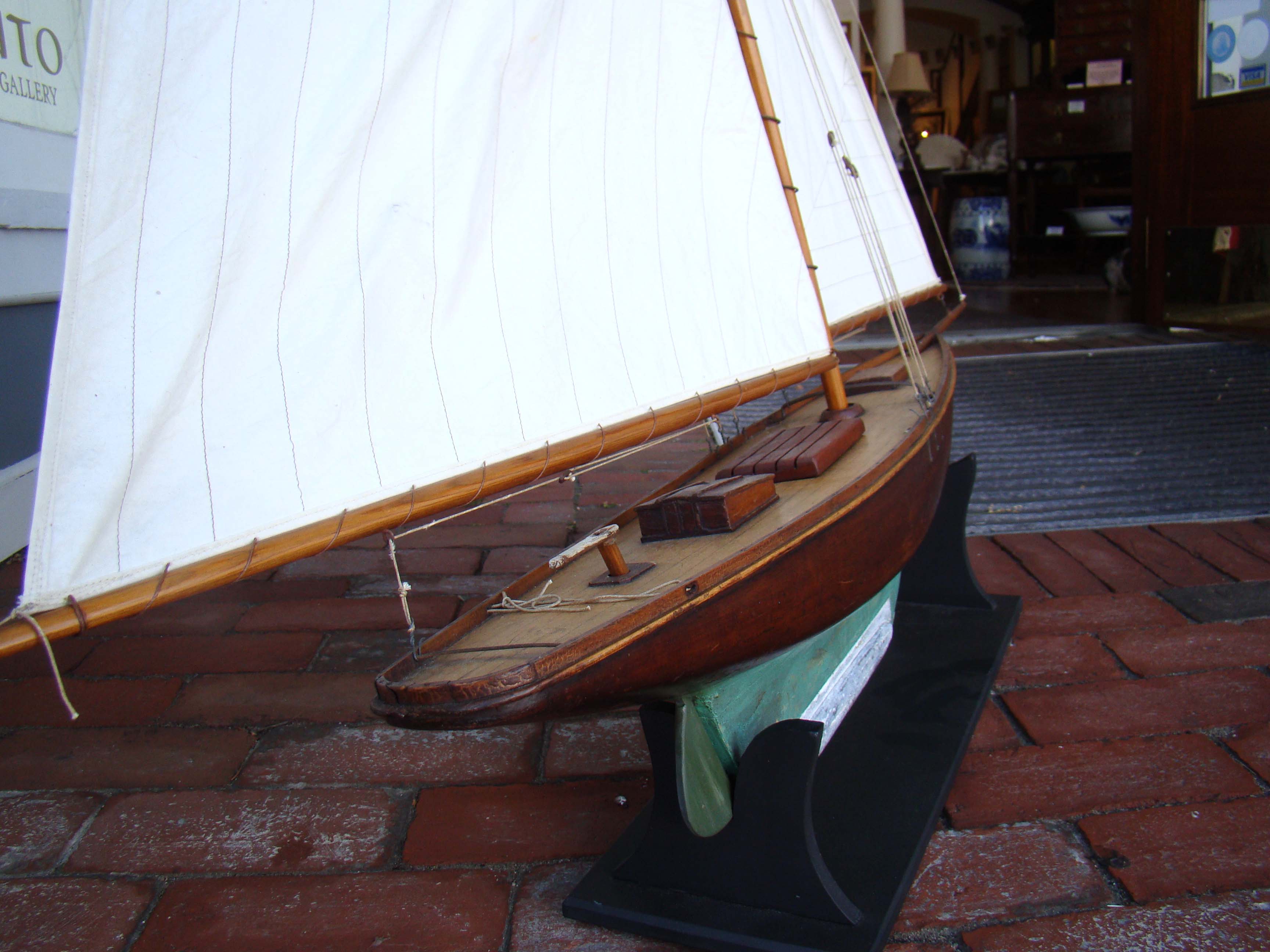 A vintage Pond Boat with the name "Legion" circa 1910 — image 3
