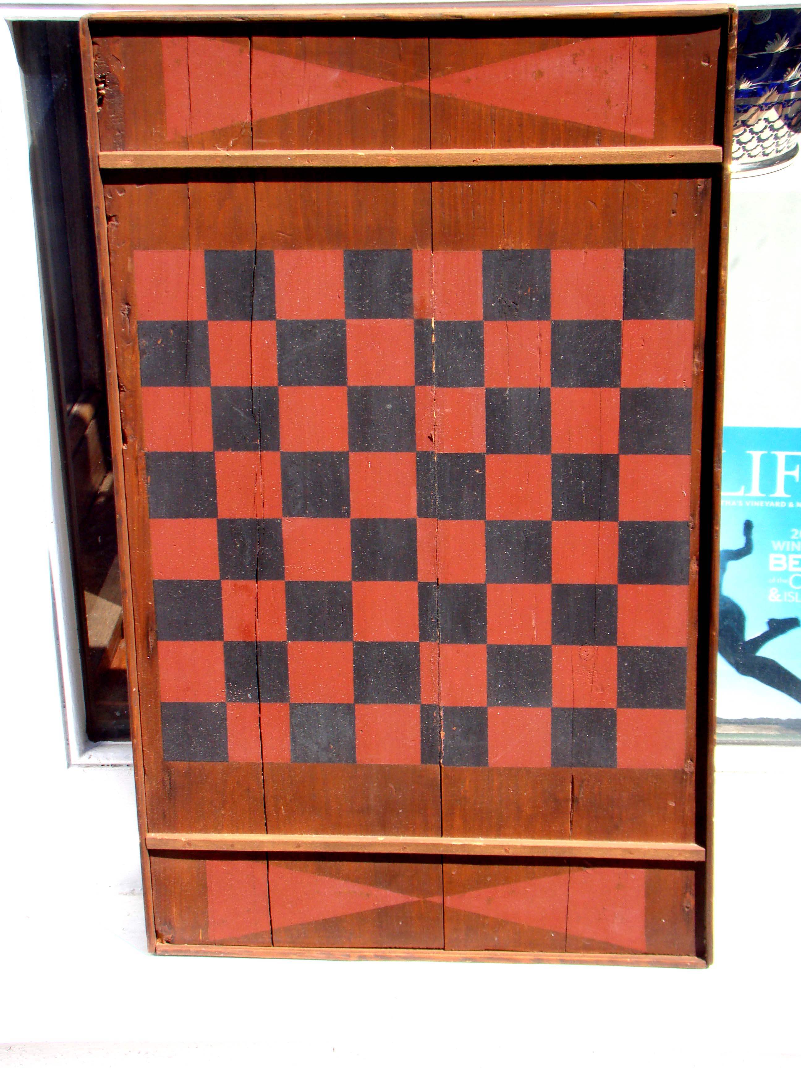 A 19th century checkerboard