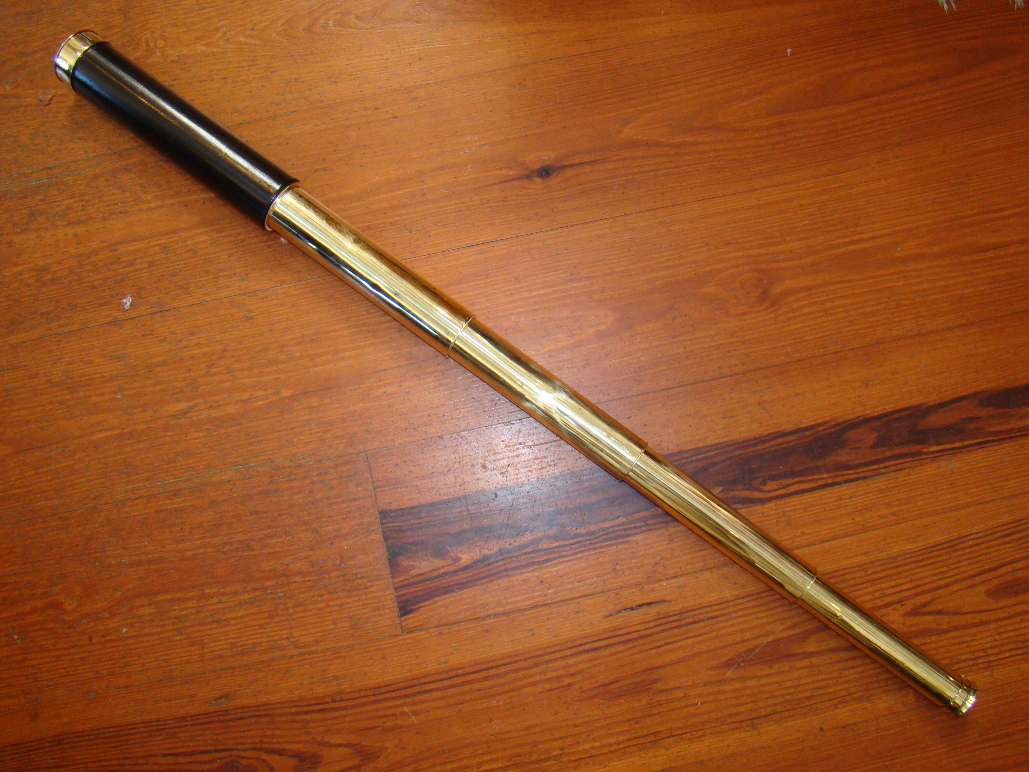 A fine 18th century four-draw telescope by Watkins of London circa 1785