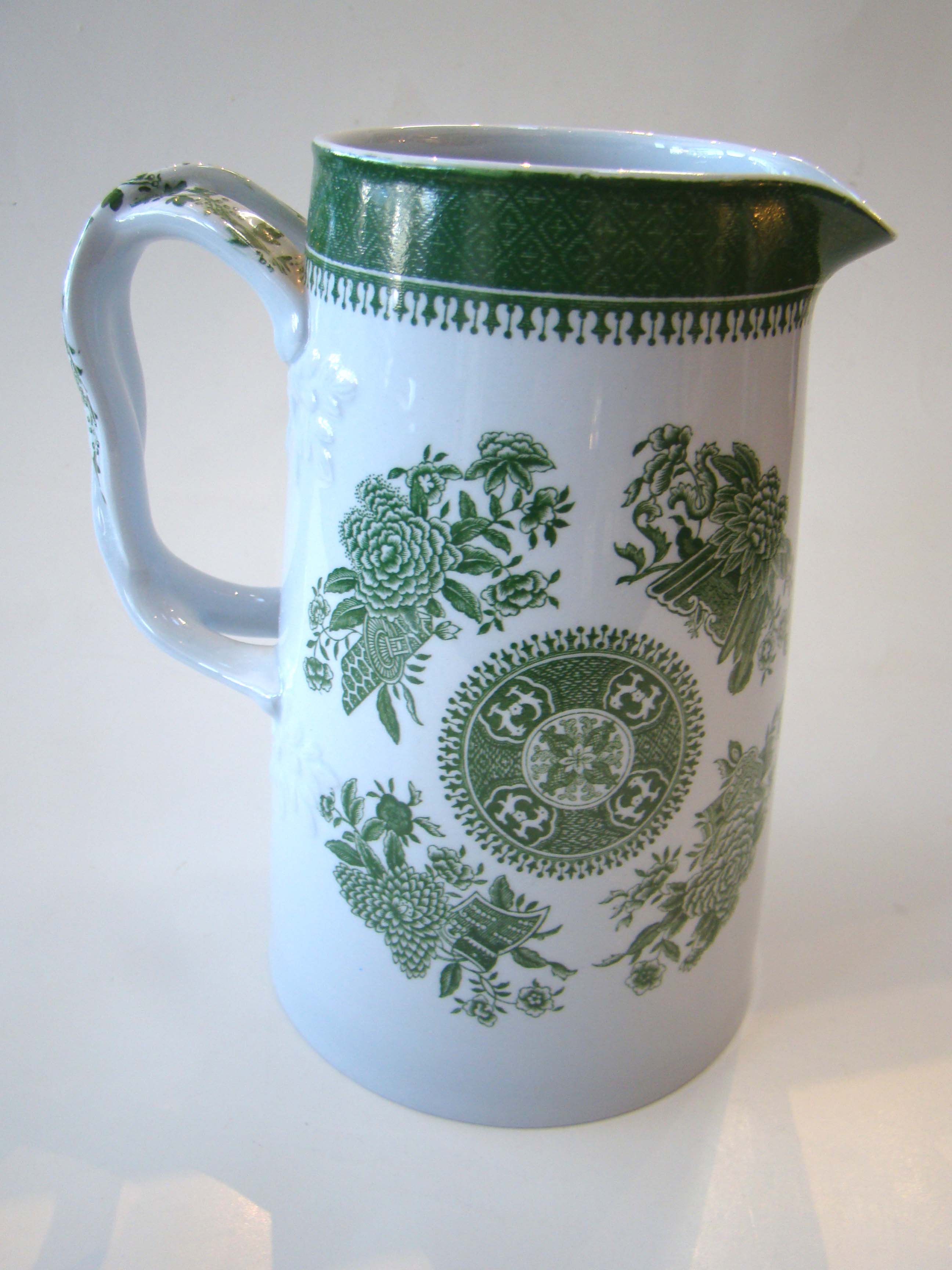 A fine Copeland Spode "Green" Fitzhugh pitcher
