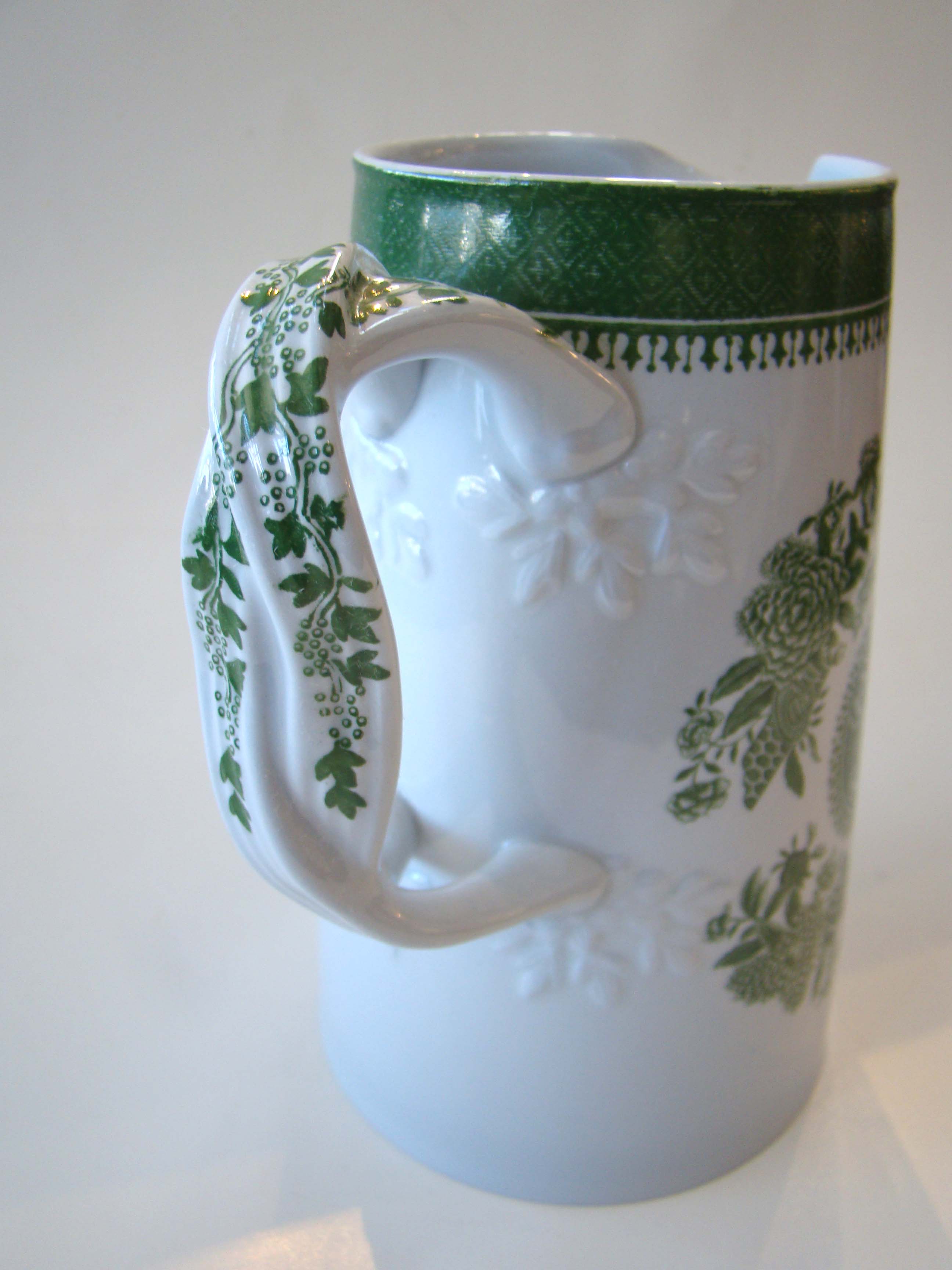 A fine Copeland Spode "Green" Fitzhugh pitcher — image 2