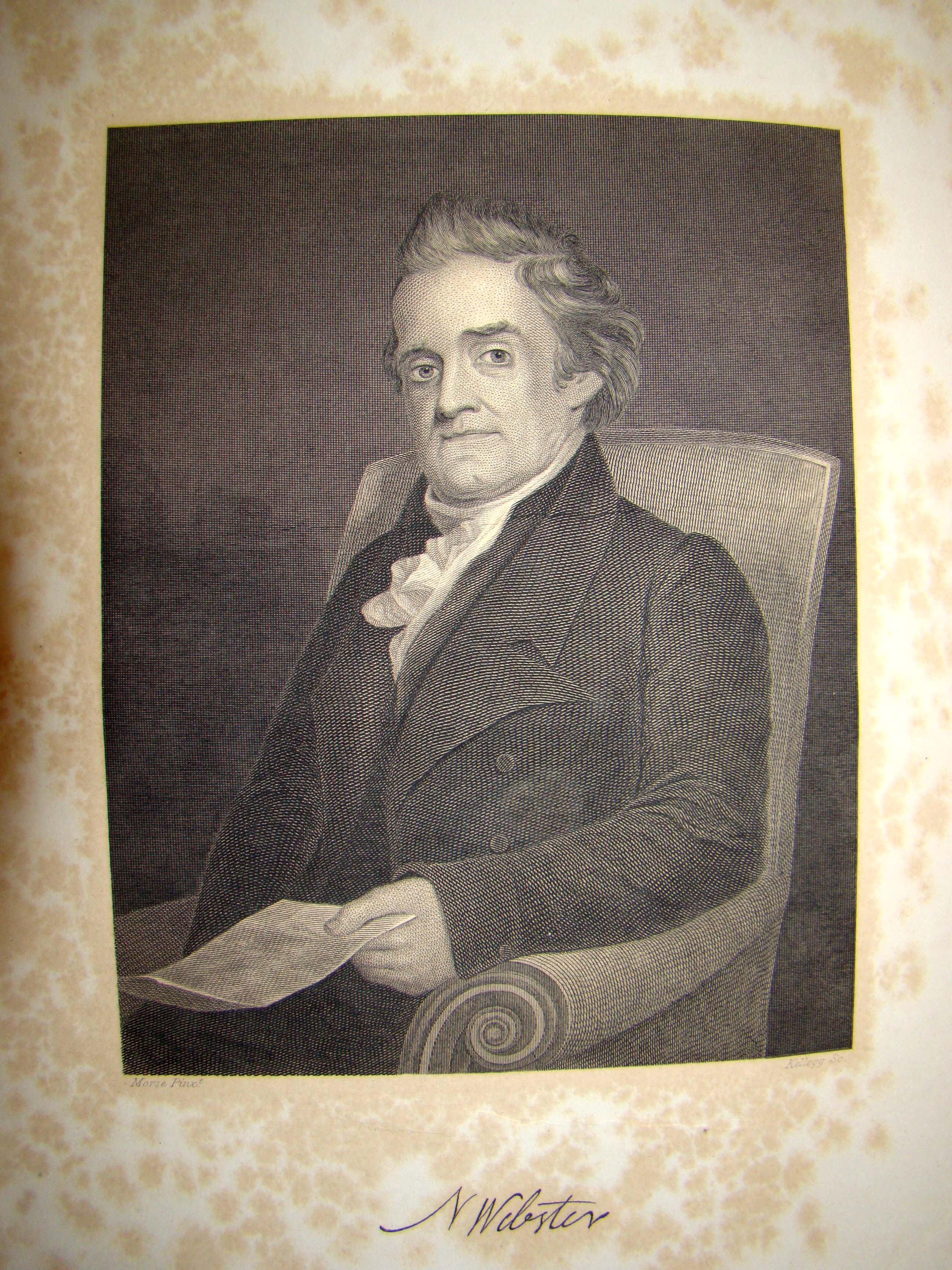 "WEBSTERS DICTIONARY unabridged pictorial edition published in 1861 — image 4