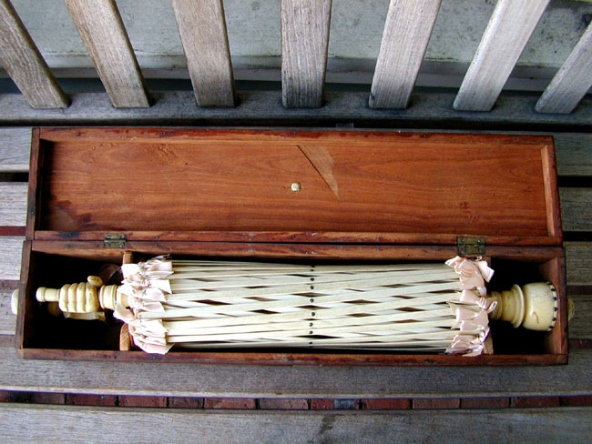 The Finest 19th Century Cased Sailor-Made Whale Ivory and Whalebone Swift on the market today! — image 3