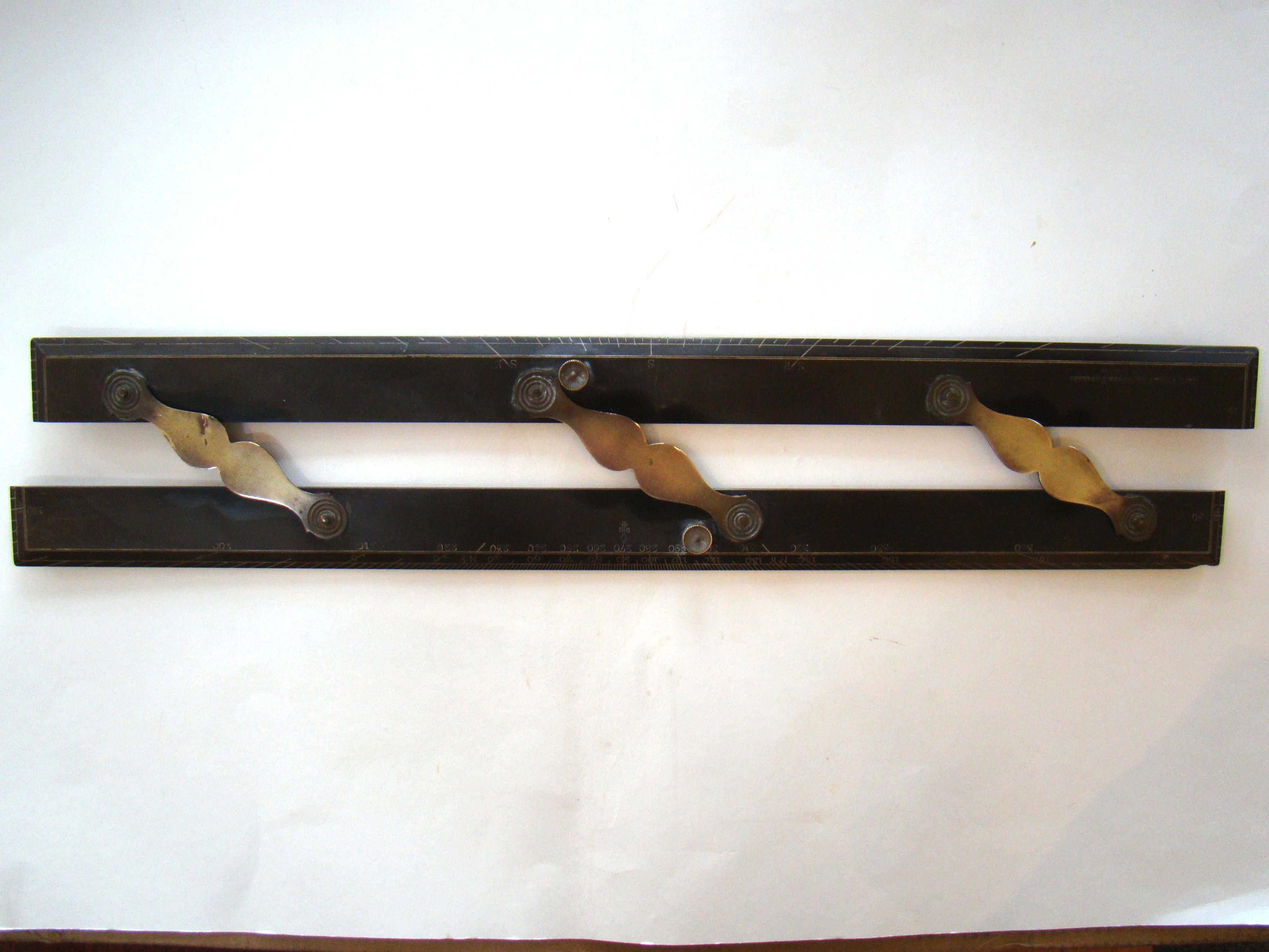 Capt. William Field's (1796-1871) "Improved Parallel Rule" made circa 1850 — image 2