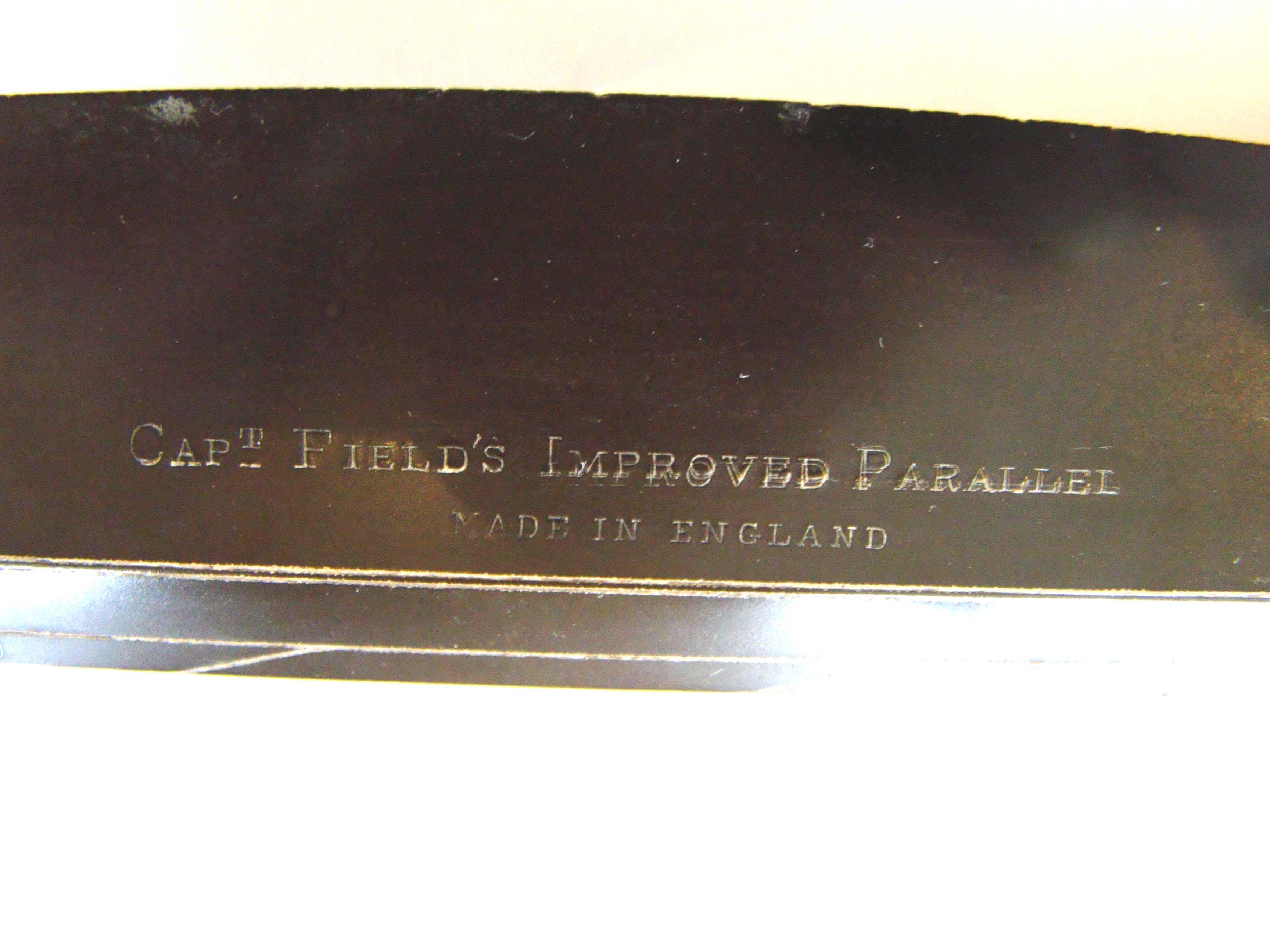 Capt. William Field's (1796-1871) "Improved Parallel Rule" made circa 1850 — image 3