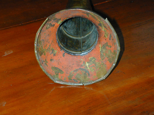 Historic Antique Clipper Ship Captain's Speaking Trumpet Dated 1849 — image 3