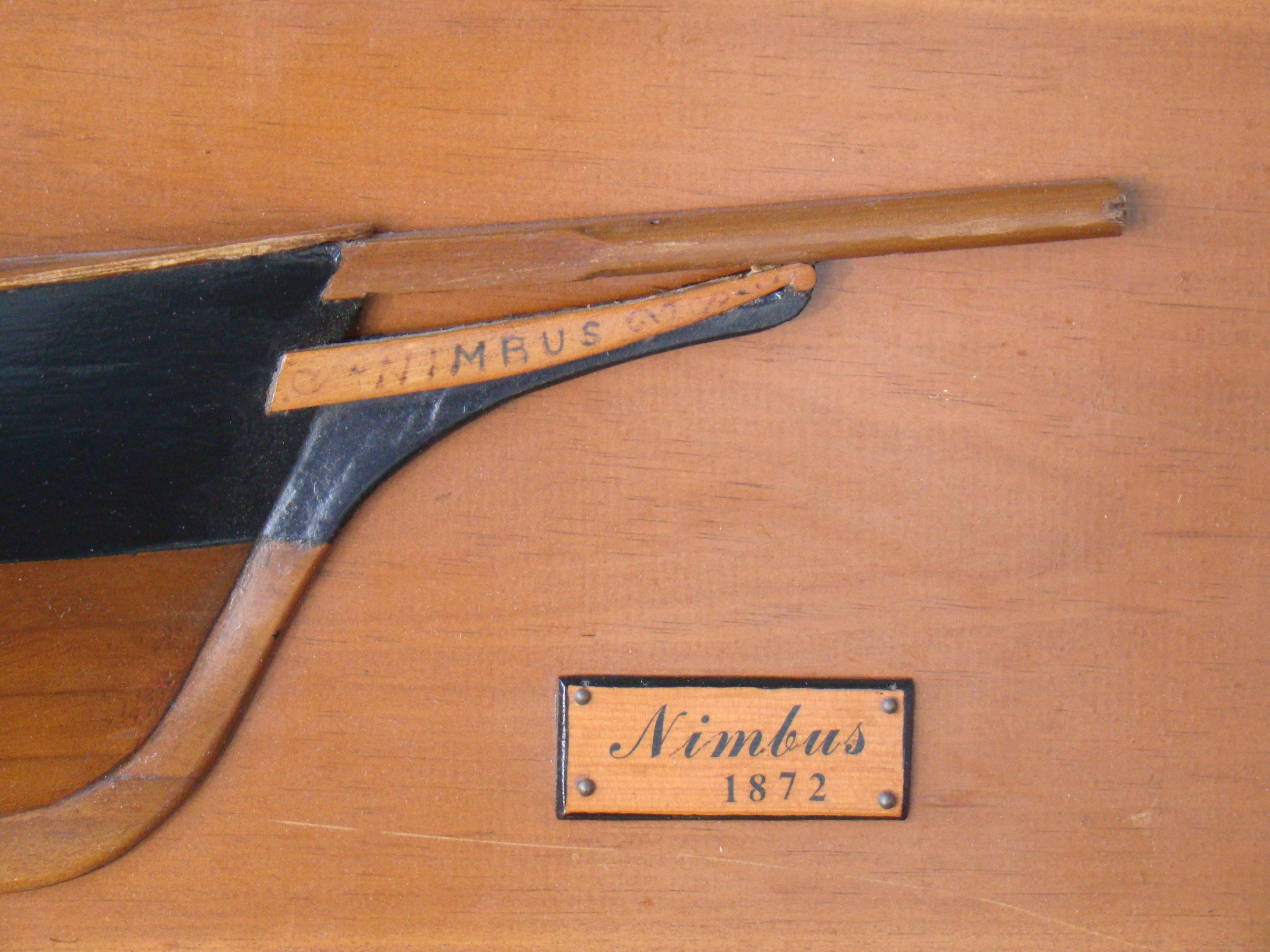A half-hull model of the GRAND BANKS SCHOONER "Nimbus" built in Gloucester in 1872 by John Bishop — image 2