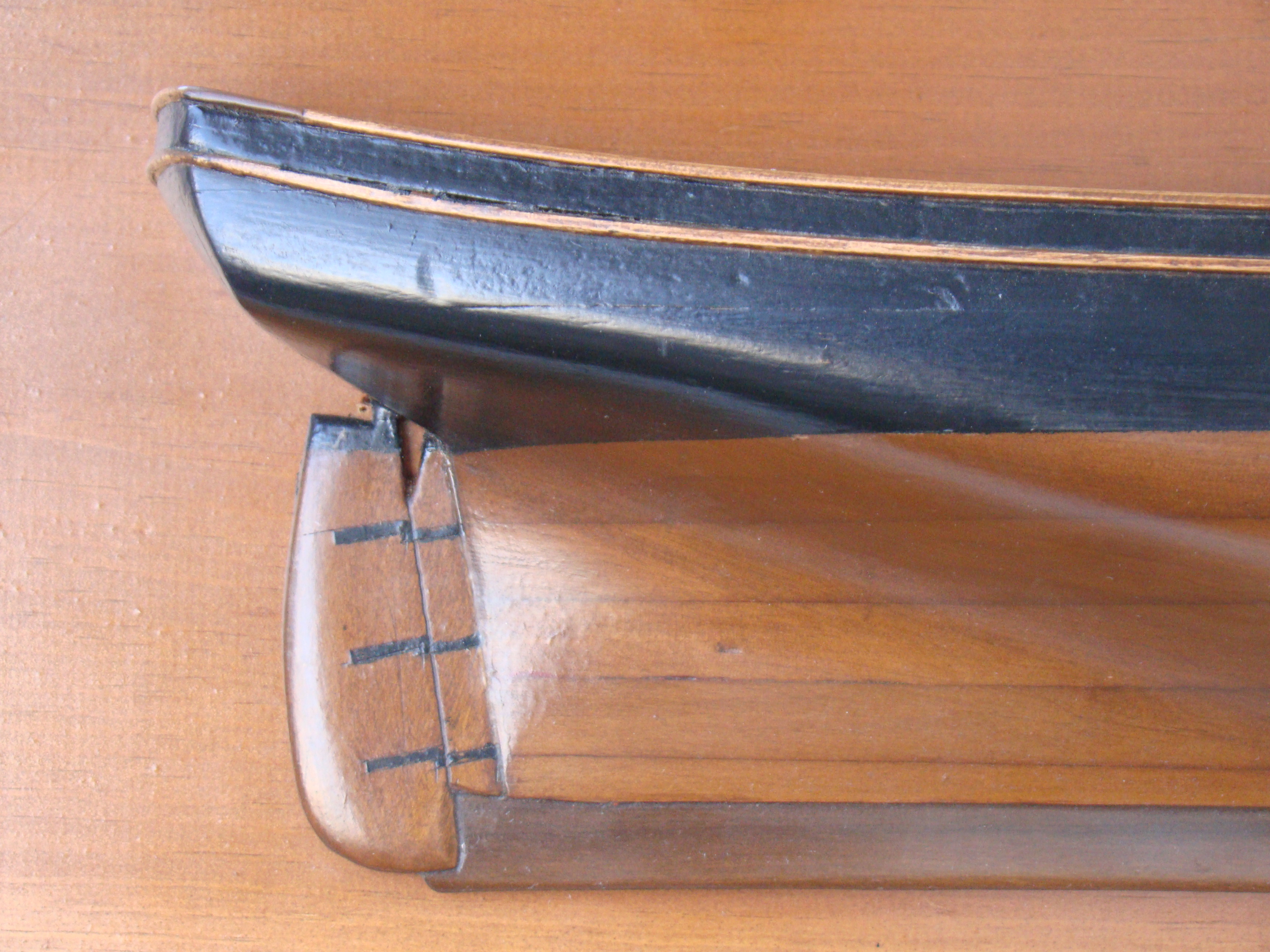 A half-hull model of the GRAND BANKS SCHOONER "Nimbus" built in Gloucester in 1872 by John Bishop — image 3