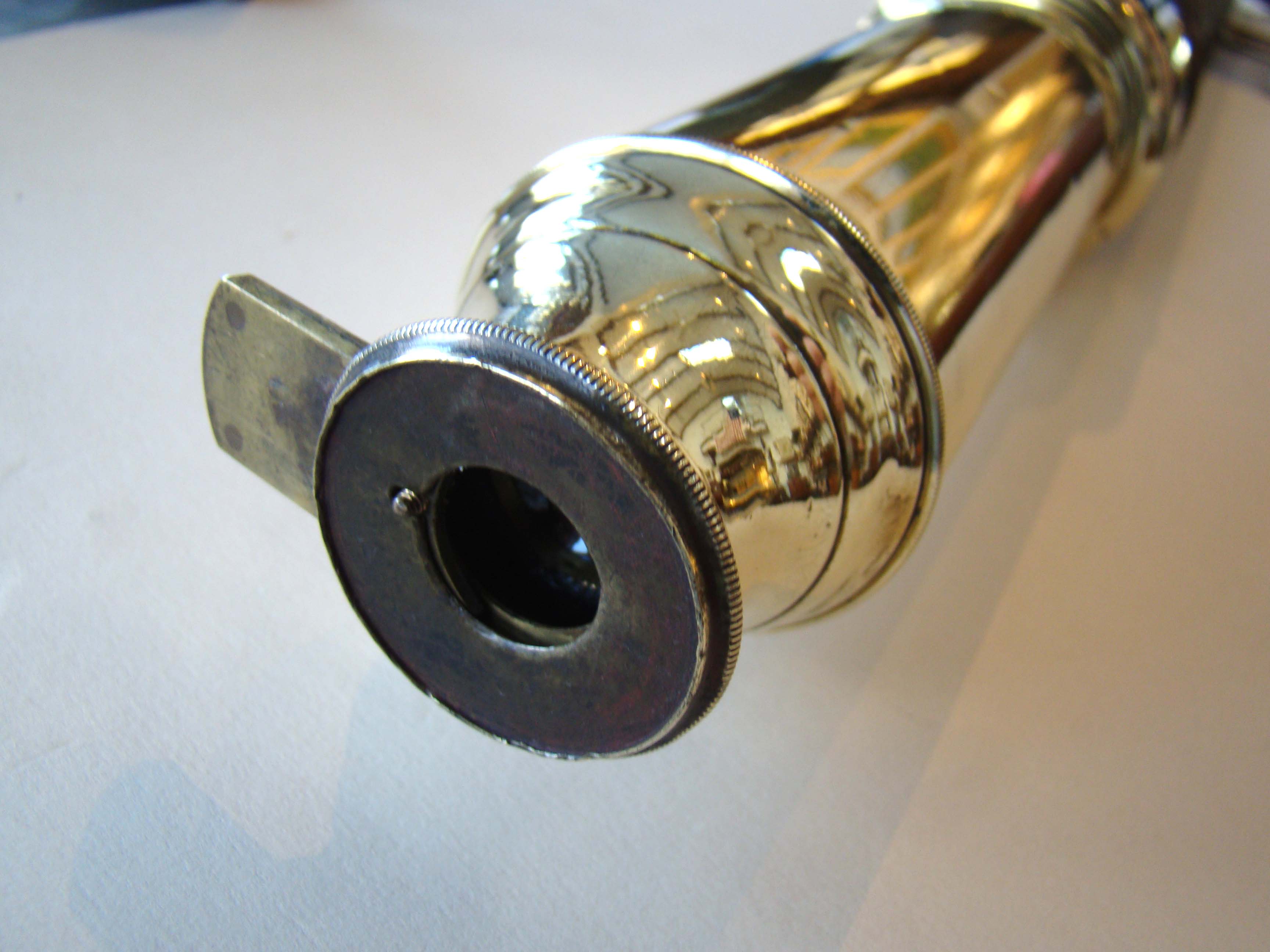A fine 19th century French single-draw Captain's telescope with inscription circa 1860 — image 3