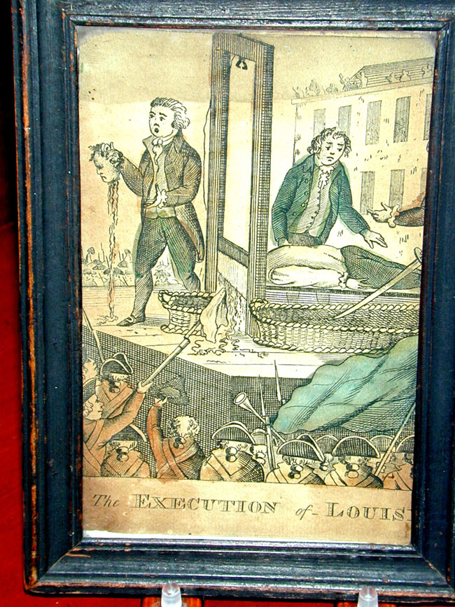 A Rare Set of  6 Engravings Showing the Execution of King Louis XVI of France in 1793 — image 2