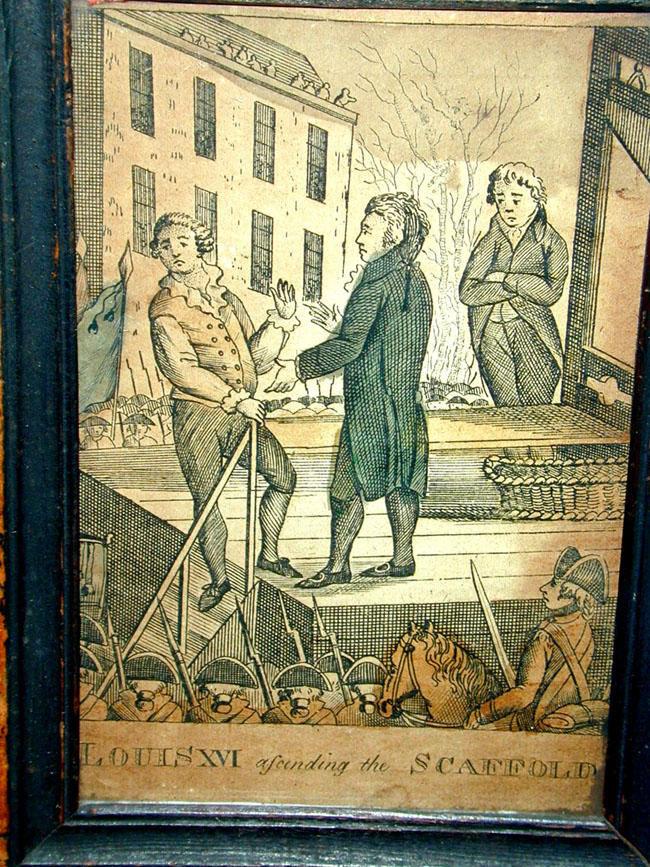 A Rare Set of  6 Engravings Showing the Execution of King Louis XVI of France in 1793 — image 5