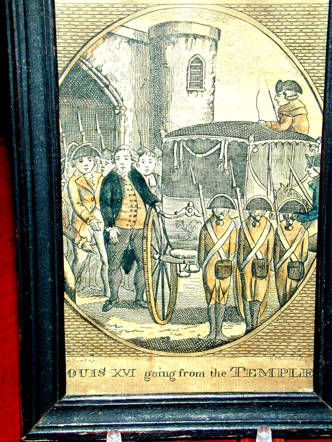 A Rare Set of  6 Engravings Showing the Execution of King Louis XVI of France in 1793 — image 6