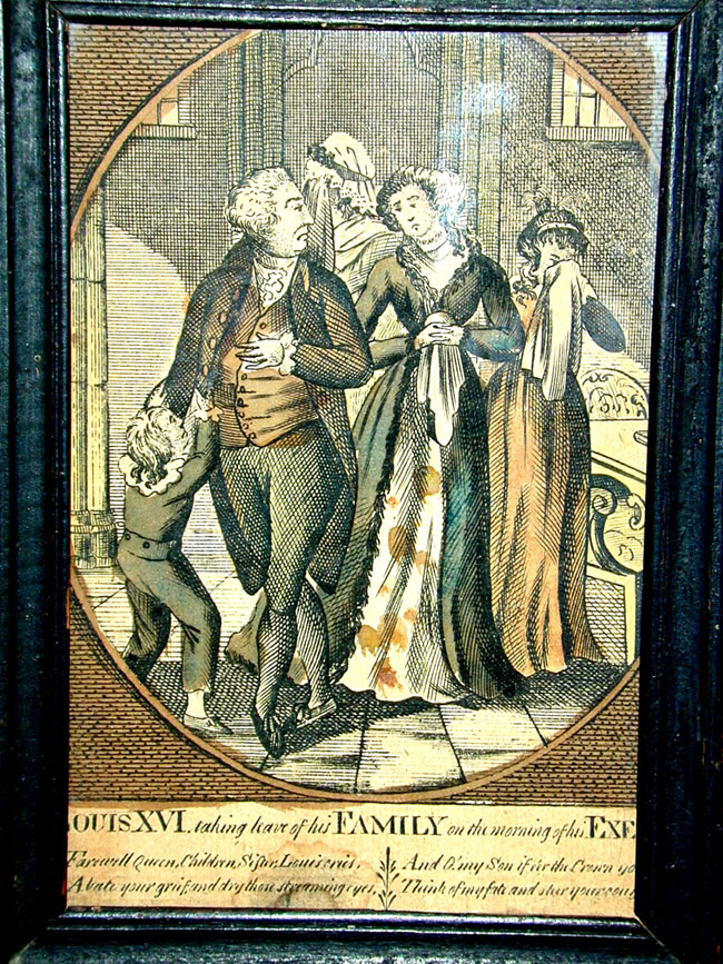 A Rare Set of  6 Engravings Showing the Execution of King Louis XVI of France in 1793 — image 7
