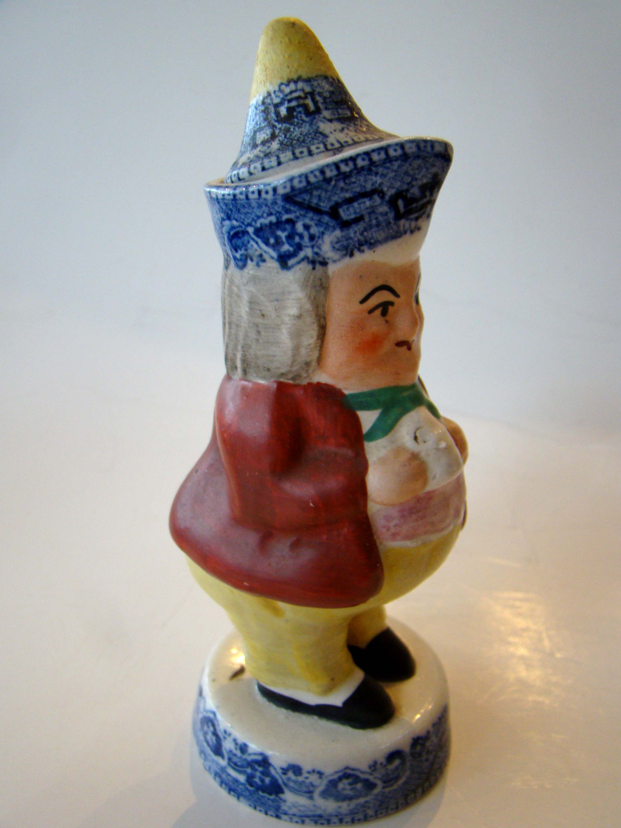 A fine and rare collection of four late 18th or early 19th century hand painted English Toby tablewares. — image 7