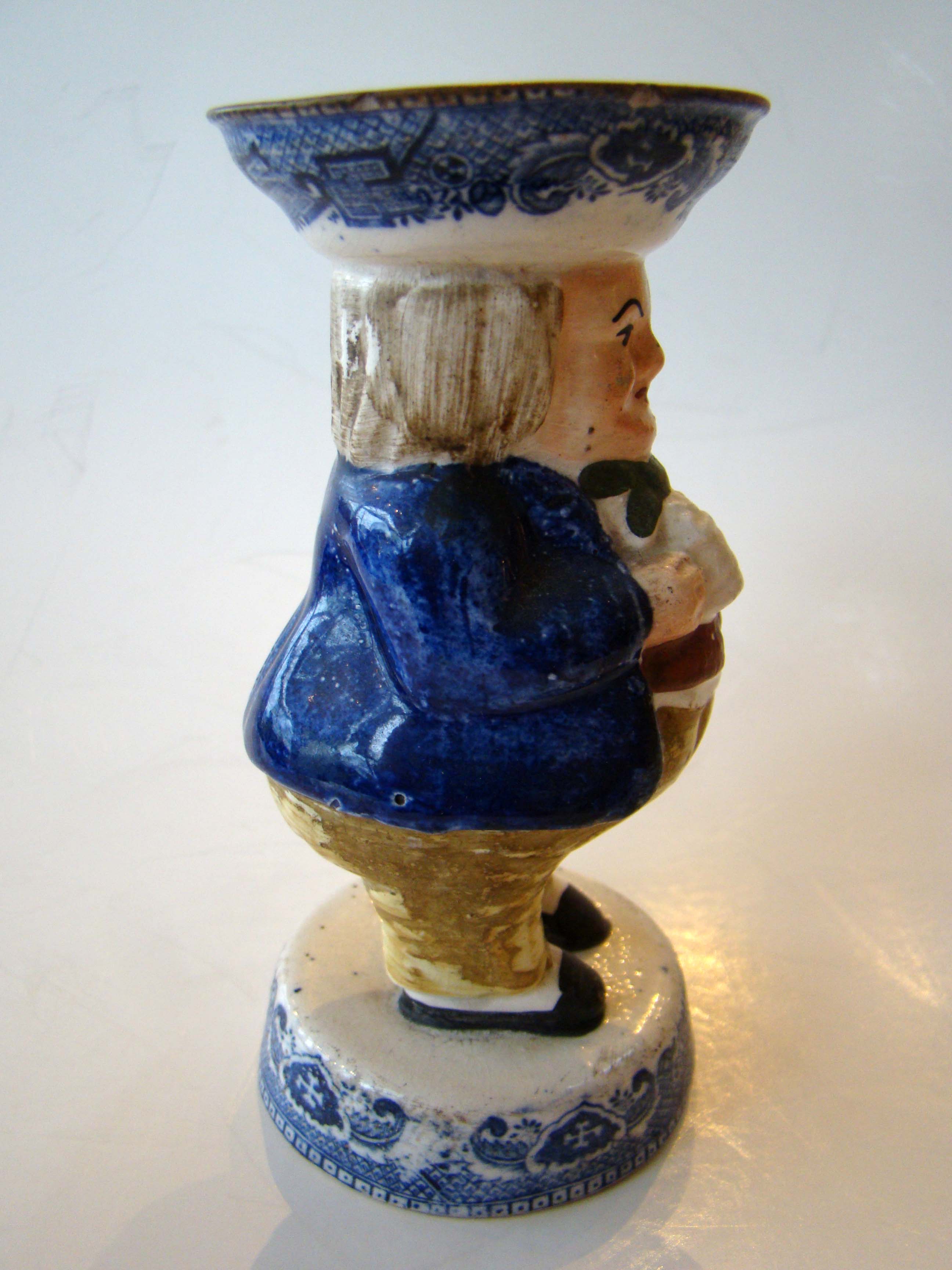 A fine and rare collection of four late 18th or early 19th century hand painted English Toby tablewares. — image 8