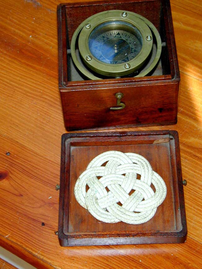 Late 19th Century Cased Lifeboat Compass — image 2