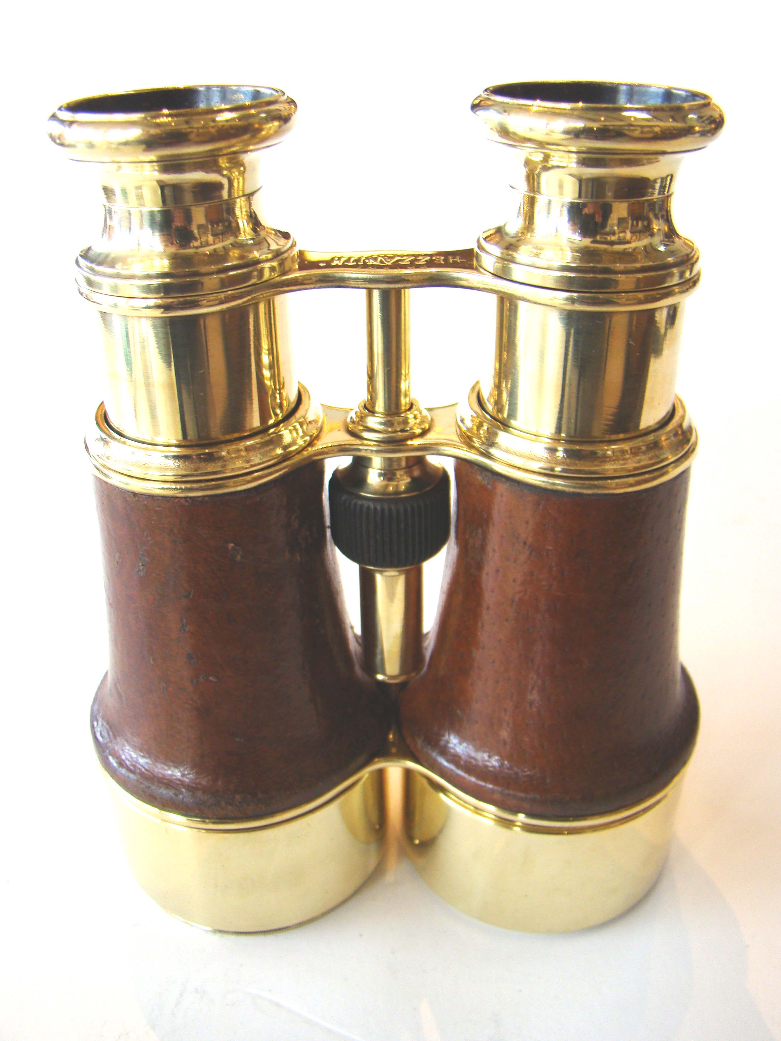 A handsome pair of vintage British Army binoculars made circa 1904
