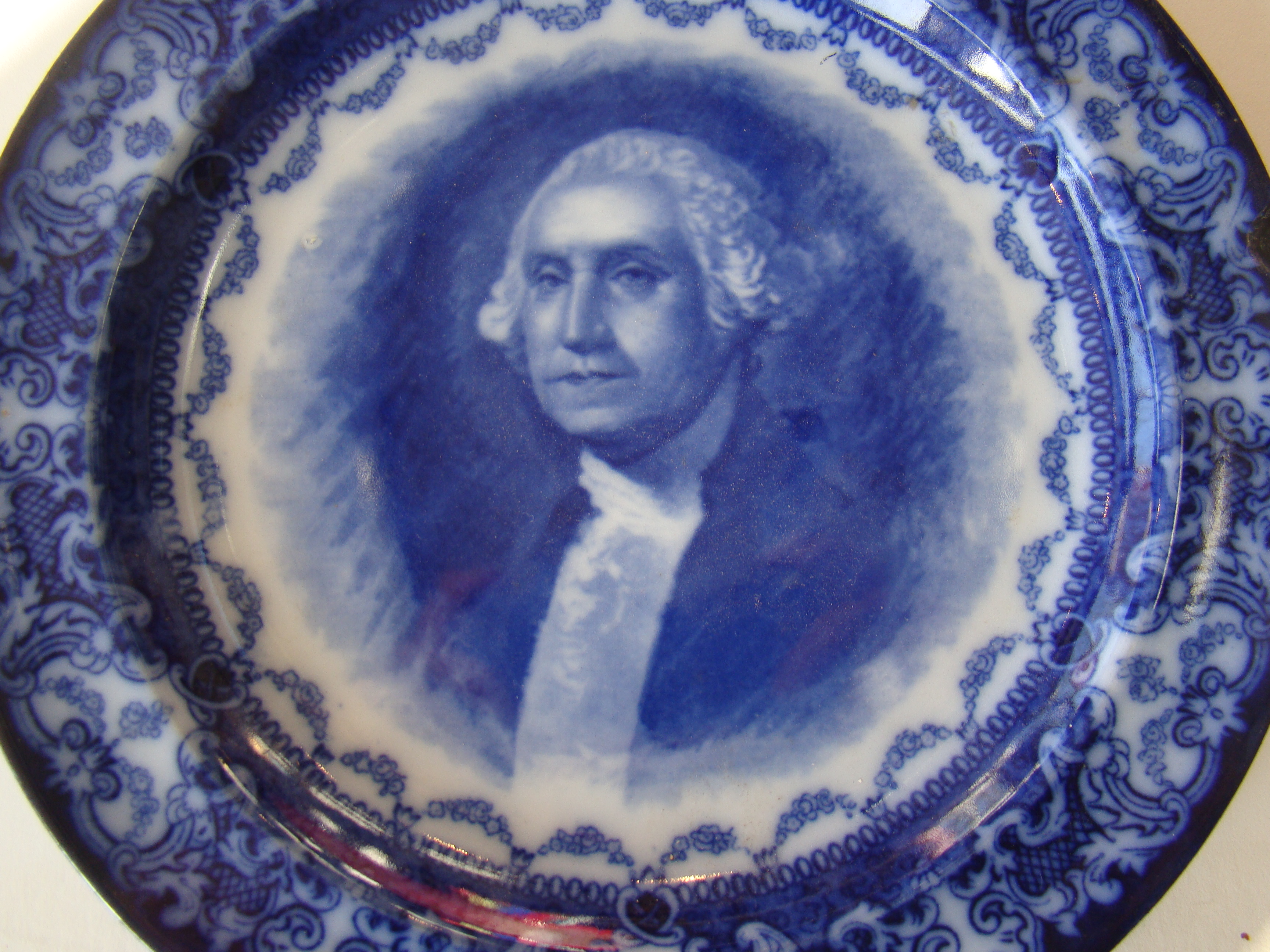 George Washington commemorative plate circa 1905