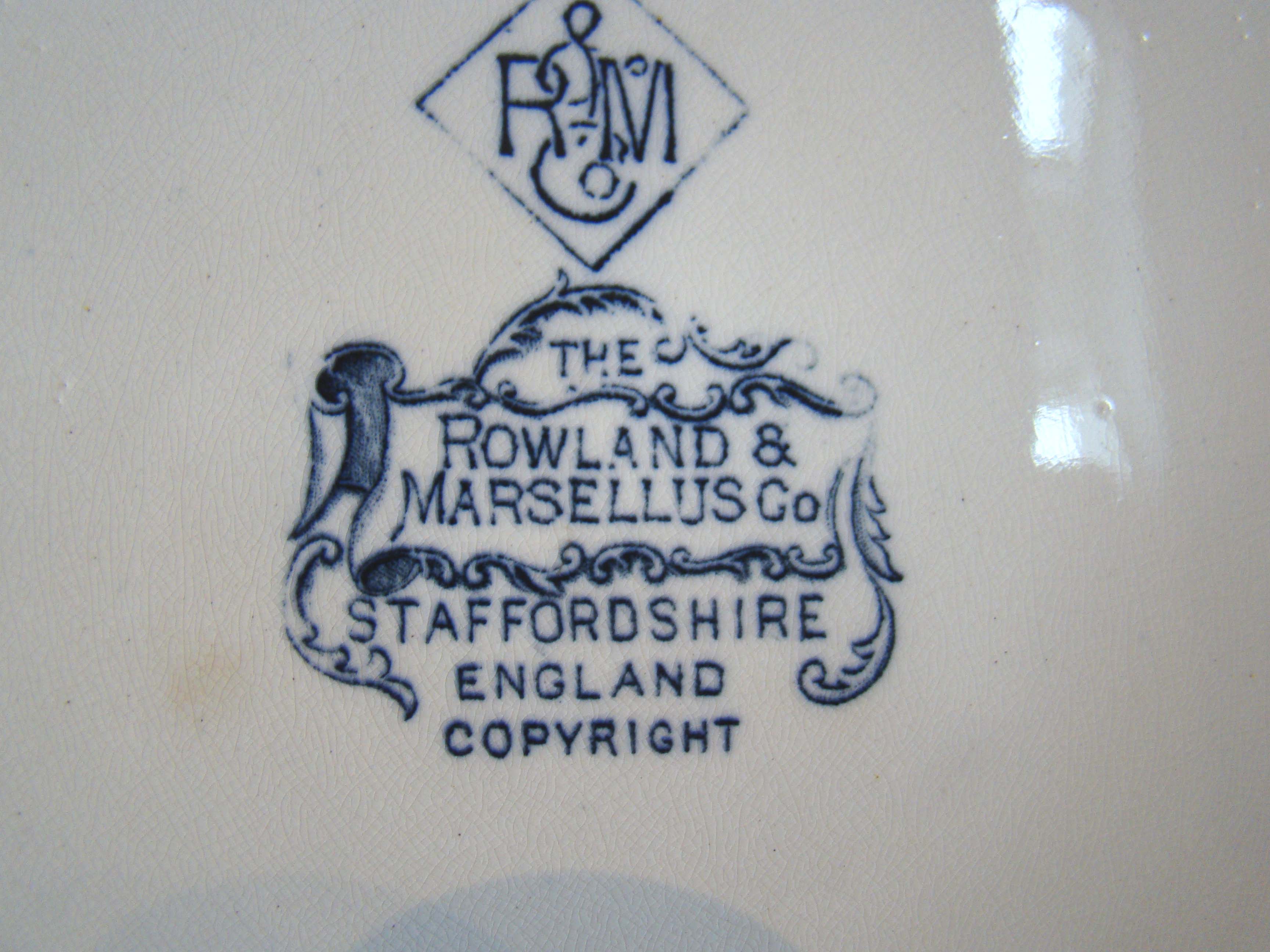A commemorative plate featuring famous musicians and composers made in 1904 by Rowland & Marsellus — image 2