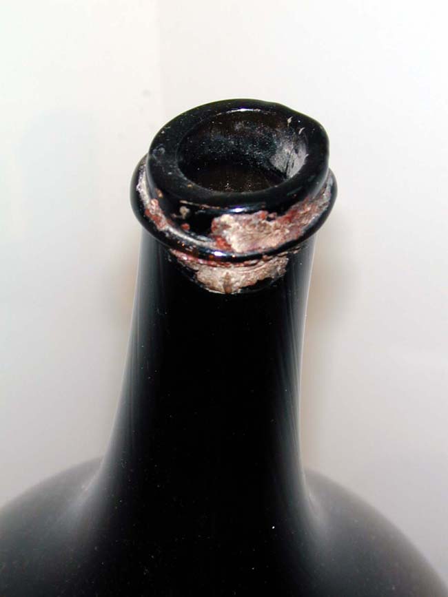 A Large 18th Century Wine Bottle From France — image 2