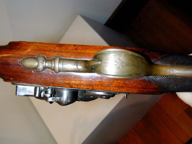  An exceptionally fine Early 19th Century English Flintlock Blunderbuss with Spring Bayonet by Joseph and William Richards circa 1808. — image 7
