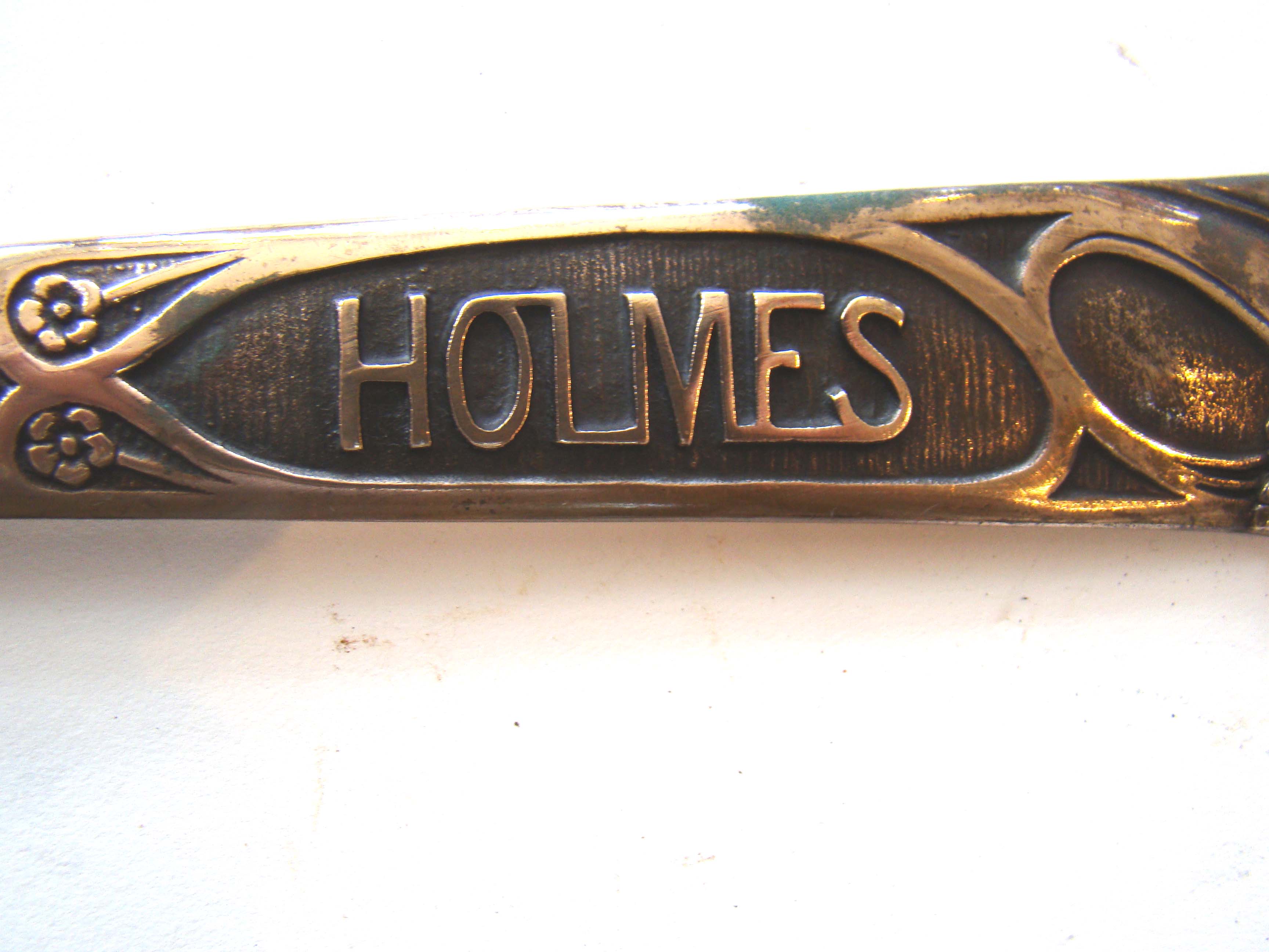 A rare collection of  eight brass letter openers circa 1875 to 1920 — image 6