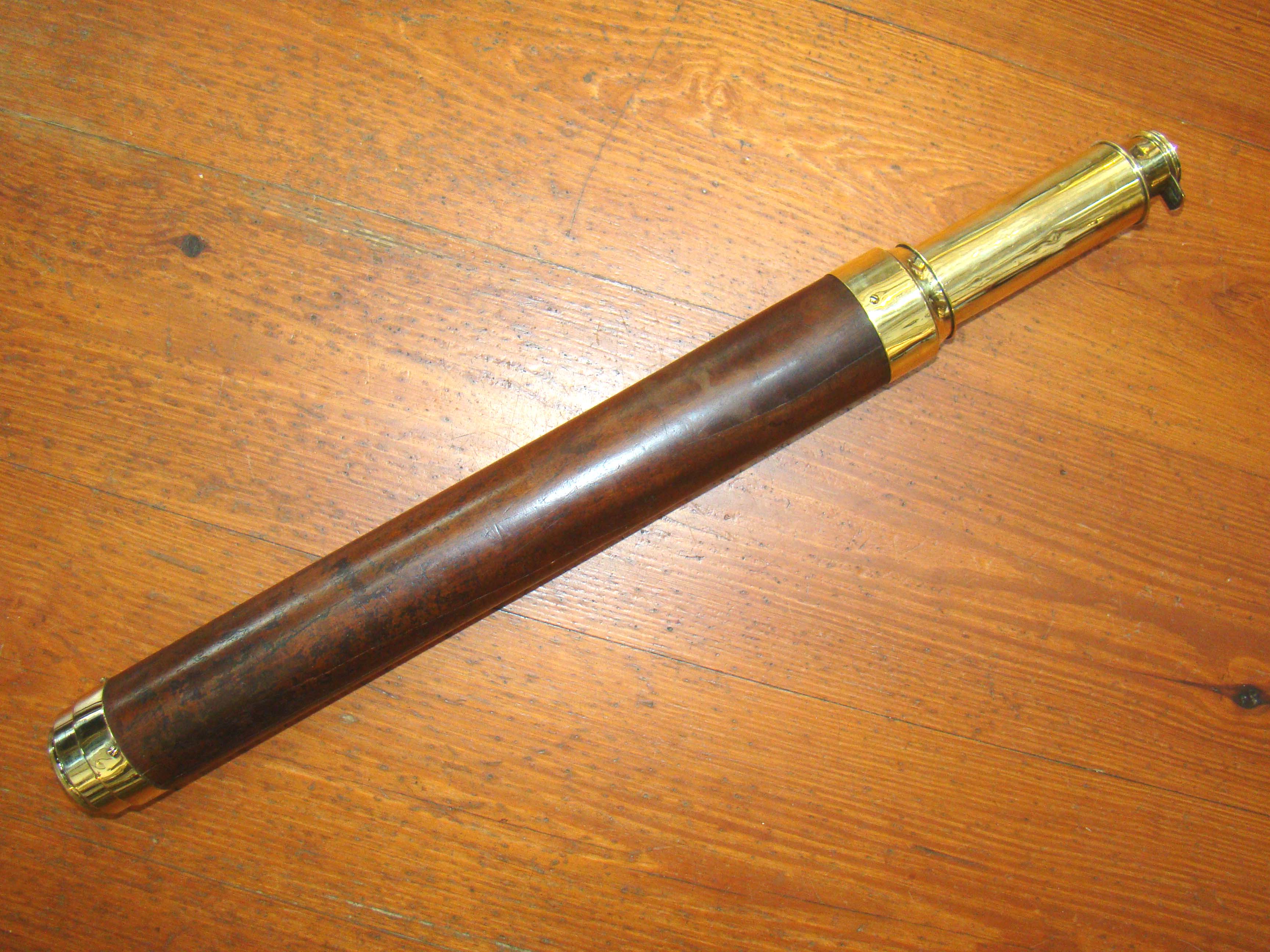 A 19th century Captain's telescope made by George Bracher of London circa 1826 — image 2