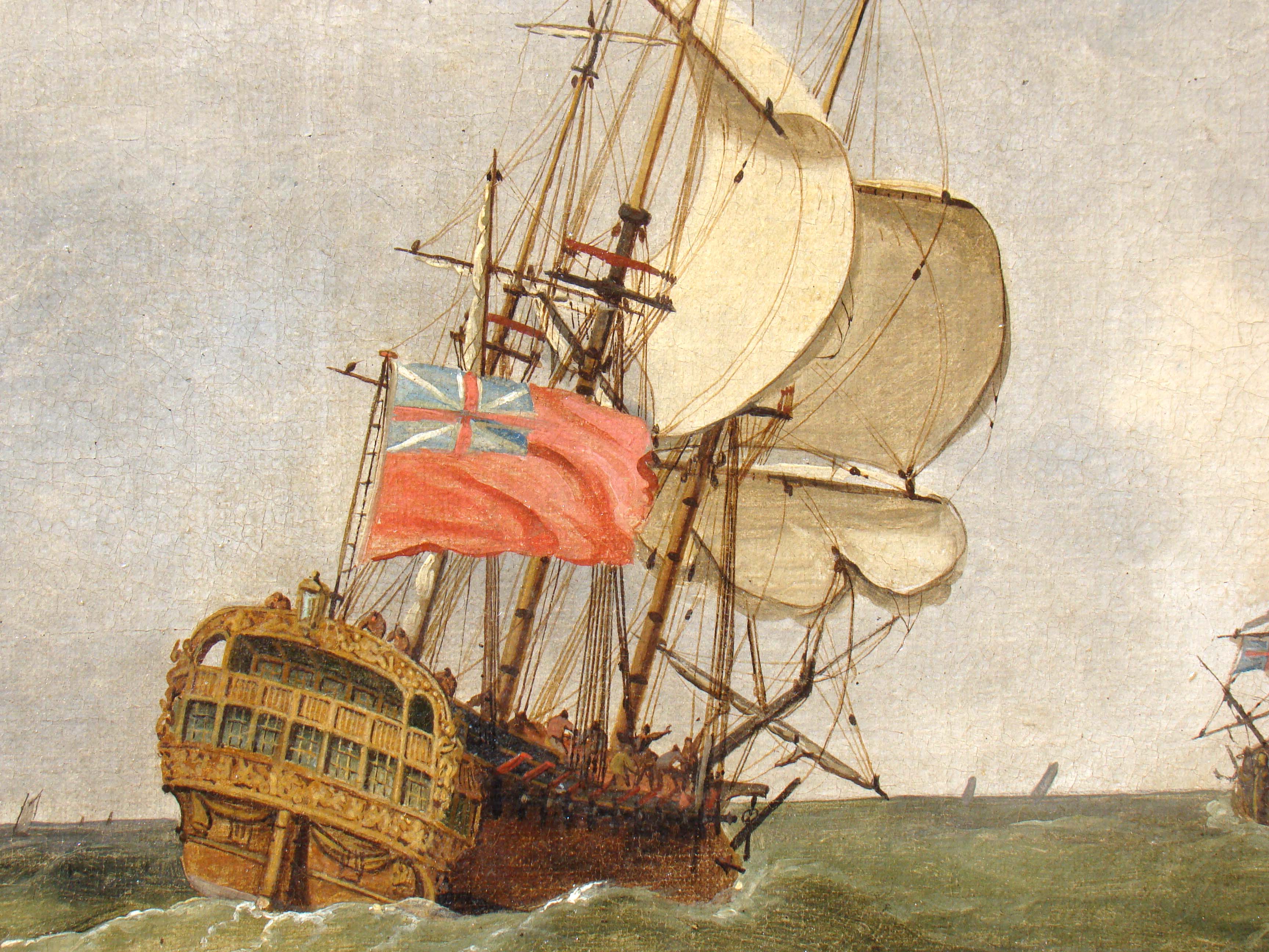A fine 18th century maritime painting by Francis Swaine 1720-1782