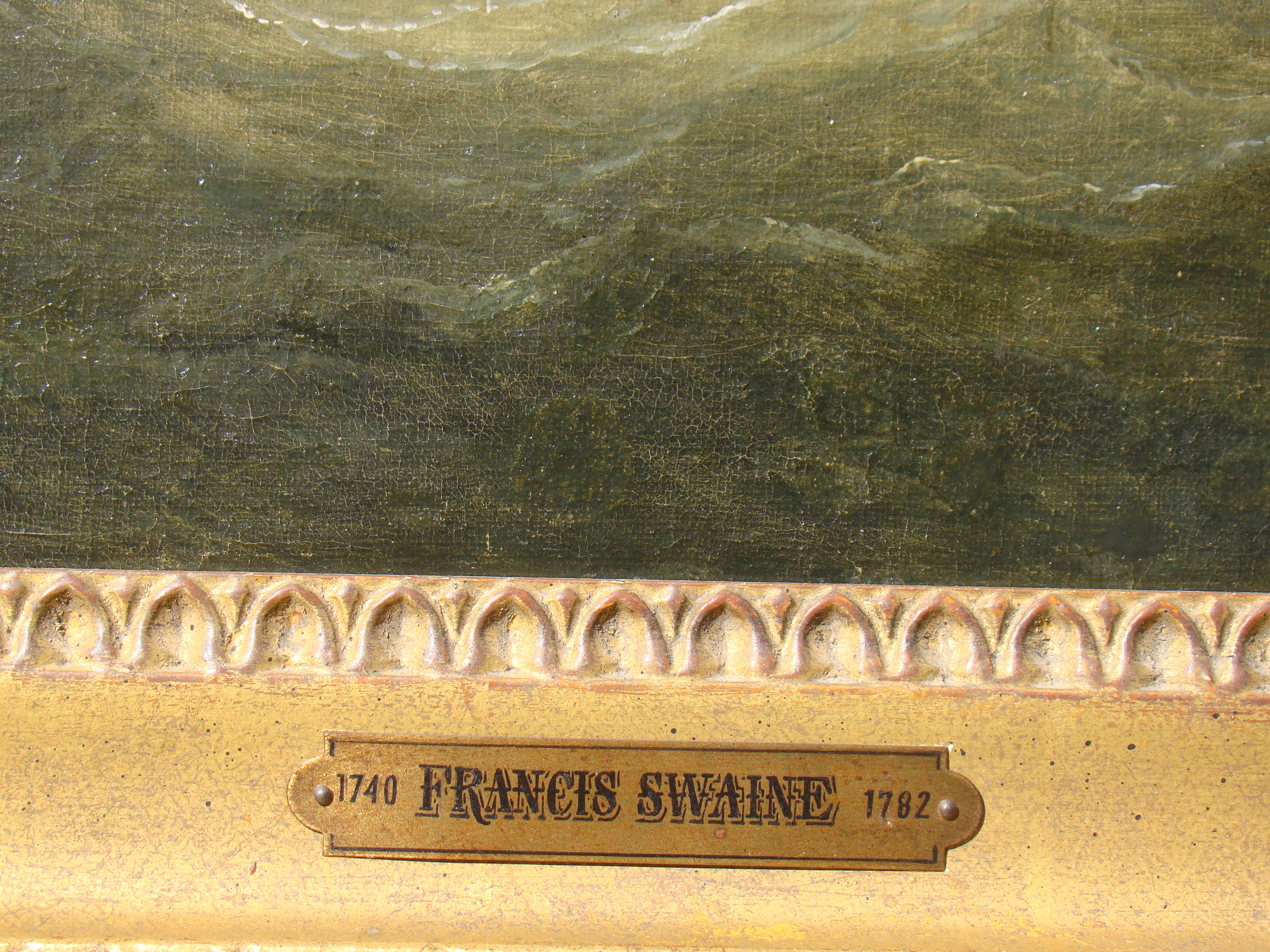 A fine 18th century maritime painting by Francis Swaine 1720-1782 — image 4