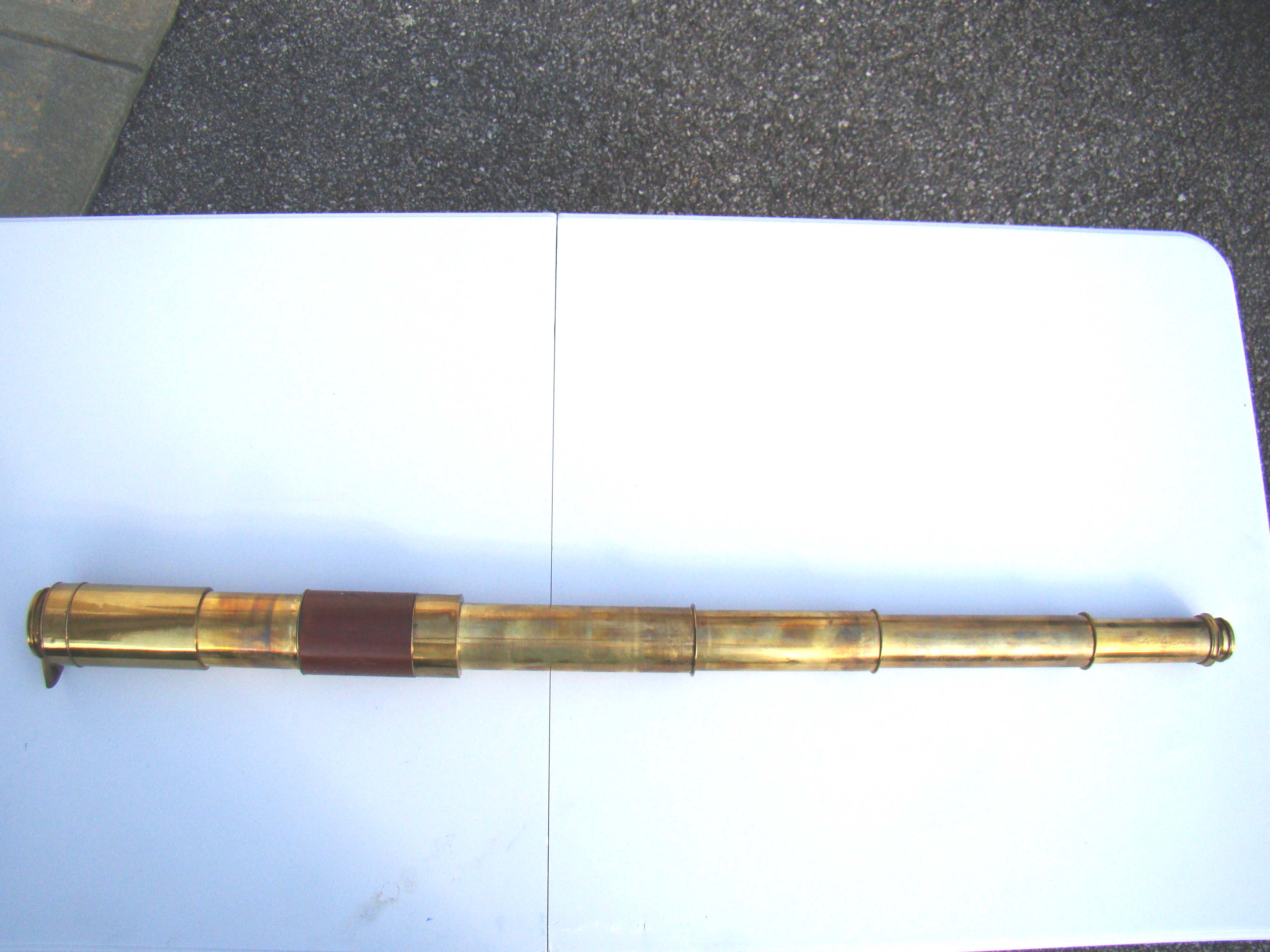 A fine and RARE four-draw telescope made by JESSE RAMSDEN (1735-1800) circa 1775-1780
