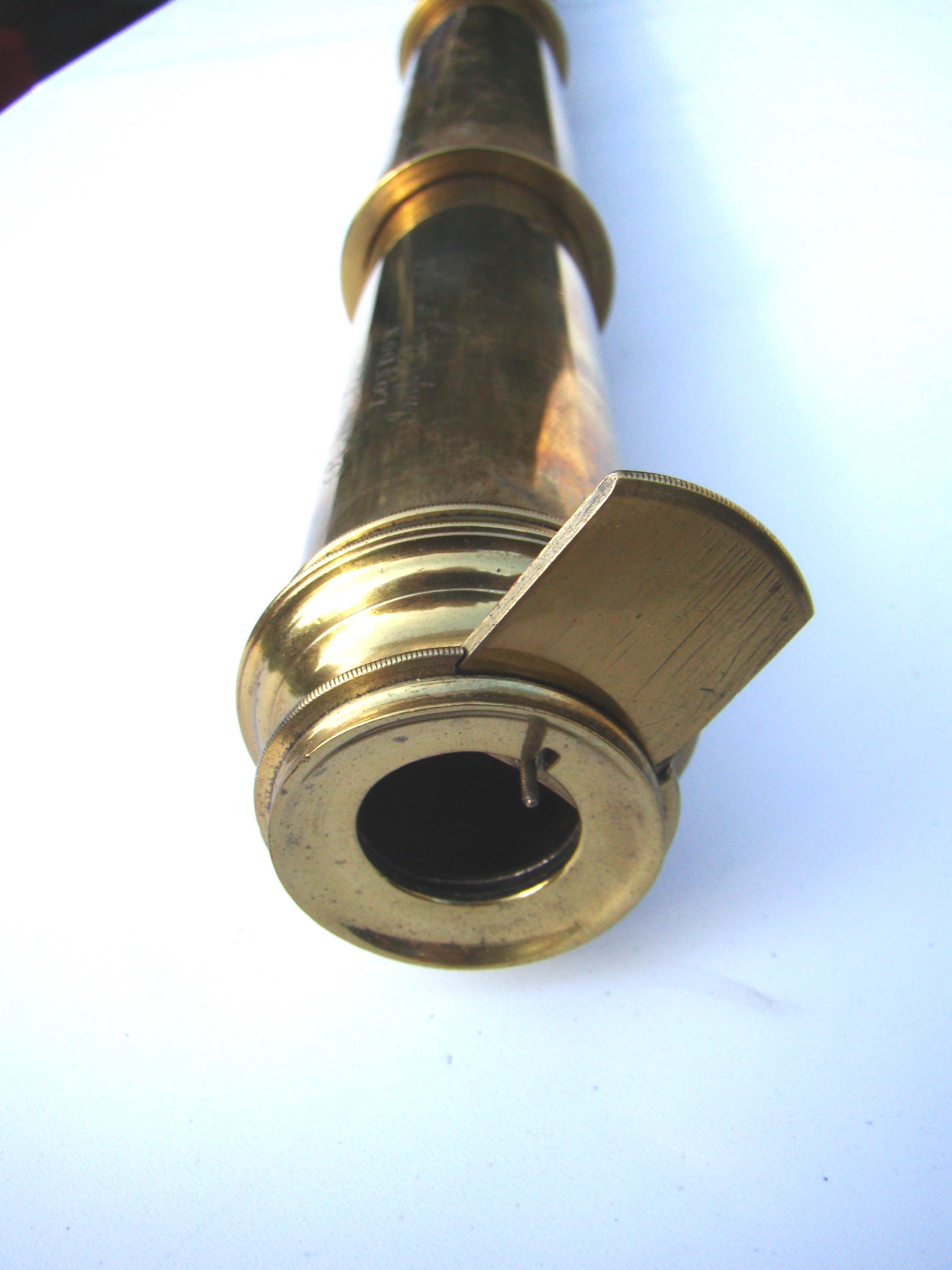 A fine and RARE four-draw telescope made by JESSE RAMSDEN (1735-1800) circa 1775-1780 — image 4