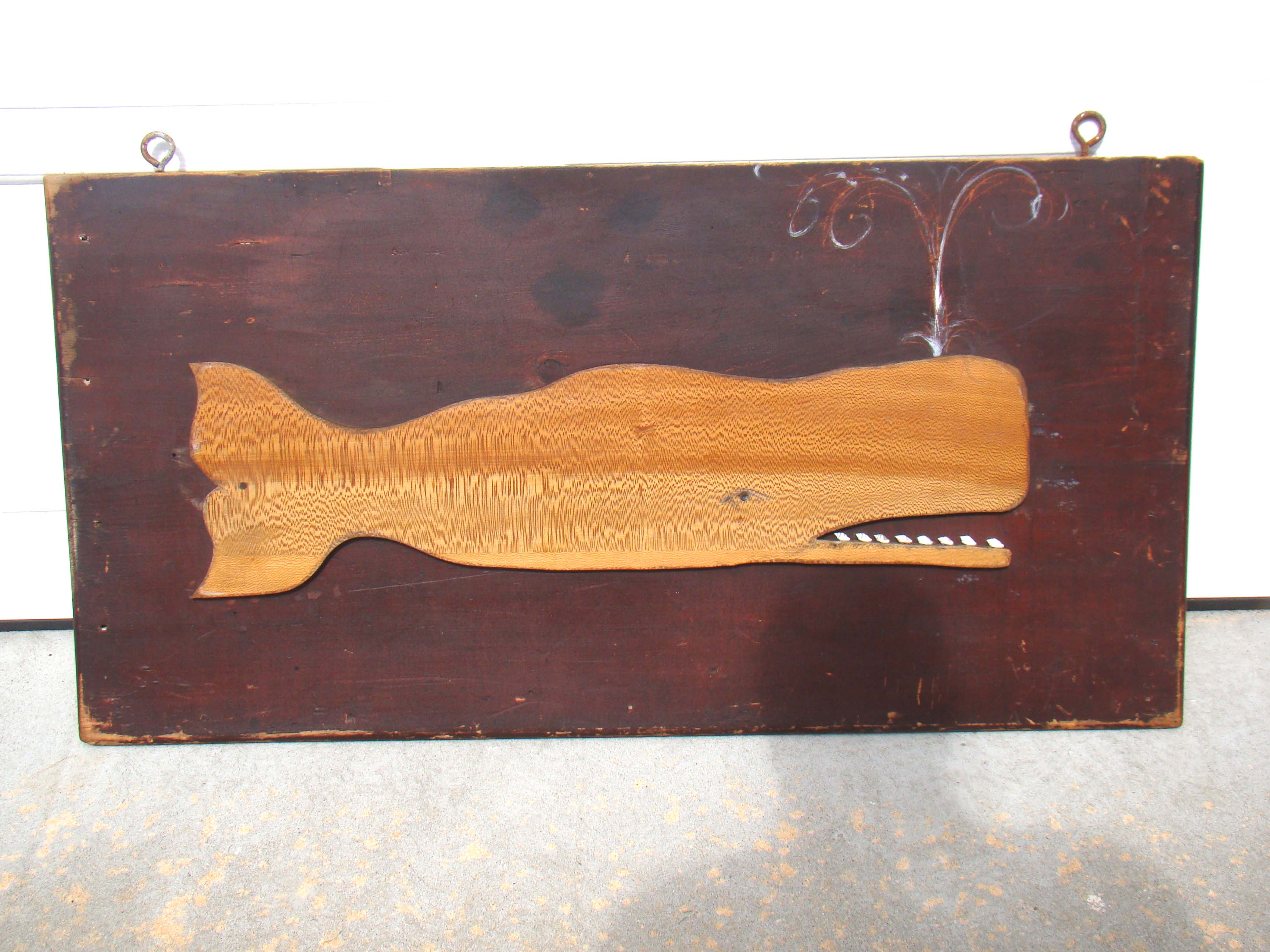 A charming contemporary Whaling Trade Sign