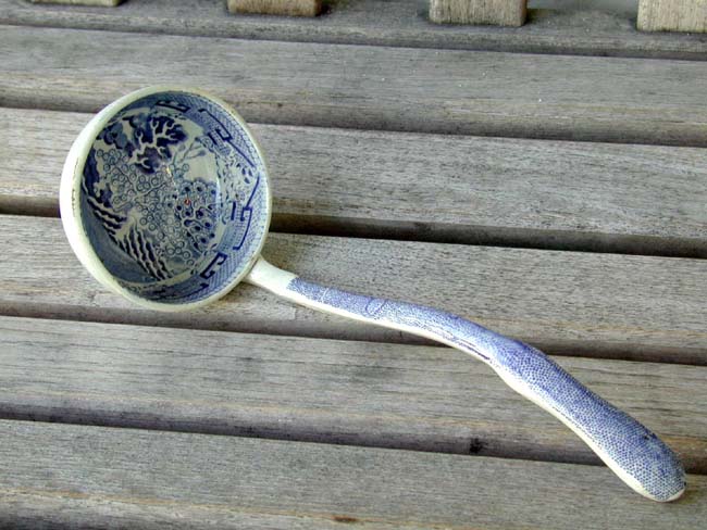19th century English Staffordshire Ladle circa 1840