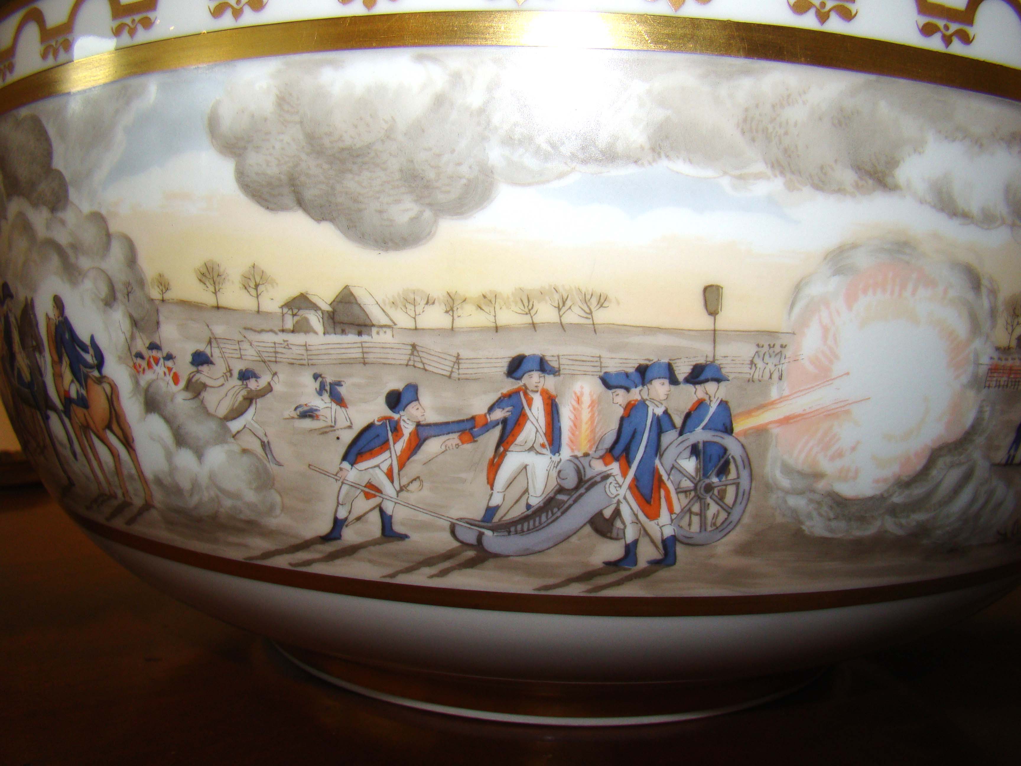 An "American Revolution" Limited Edition punch bowl made by Royal Copenhagen in 1976 — image 4