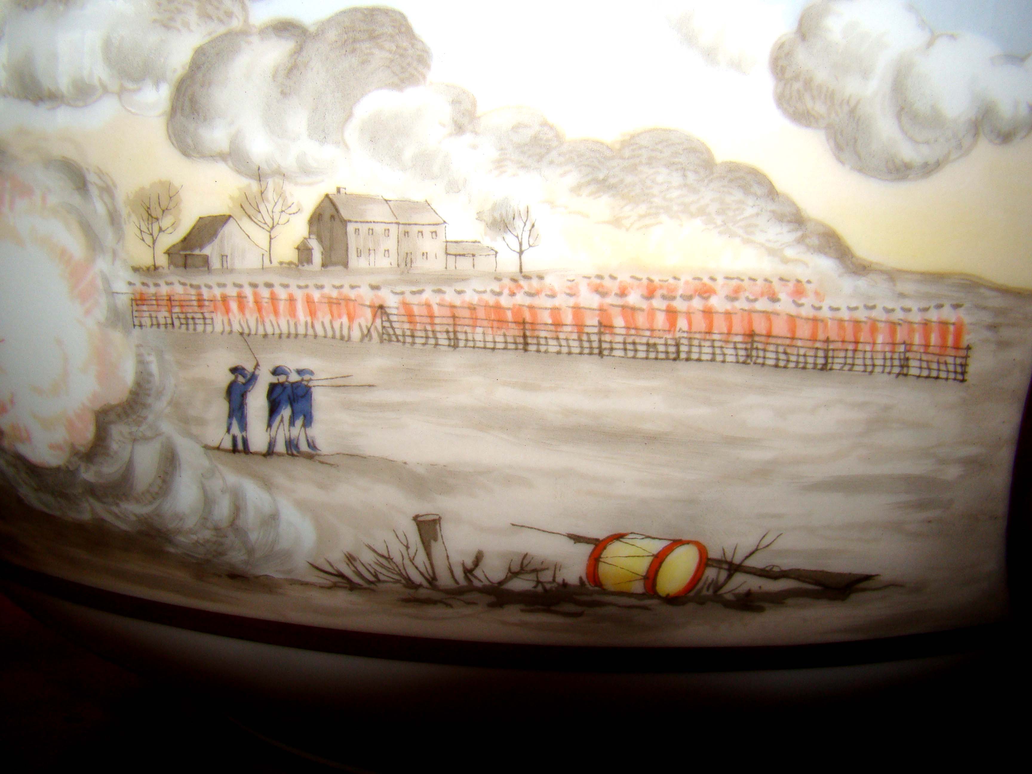 An "American Revolution" Limited Edition punch bowl made by Royal Copenhagen in 1976 — image 5