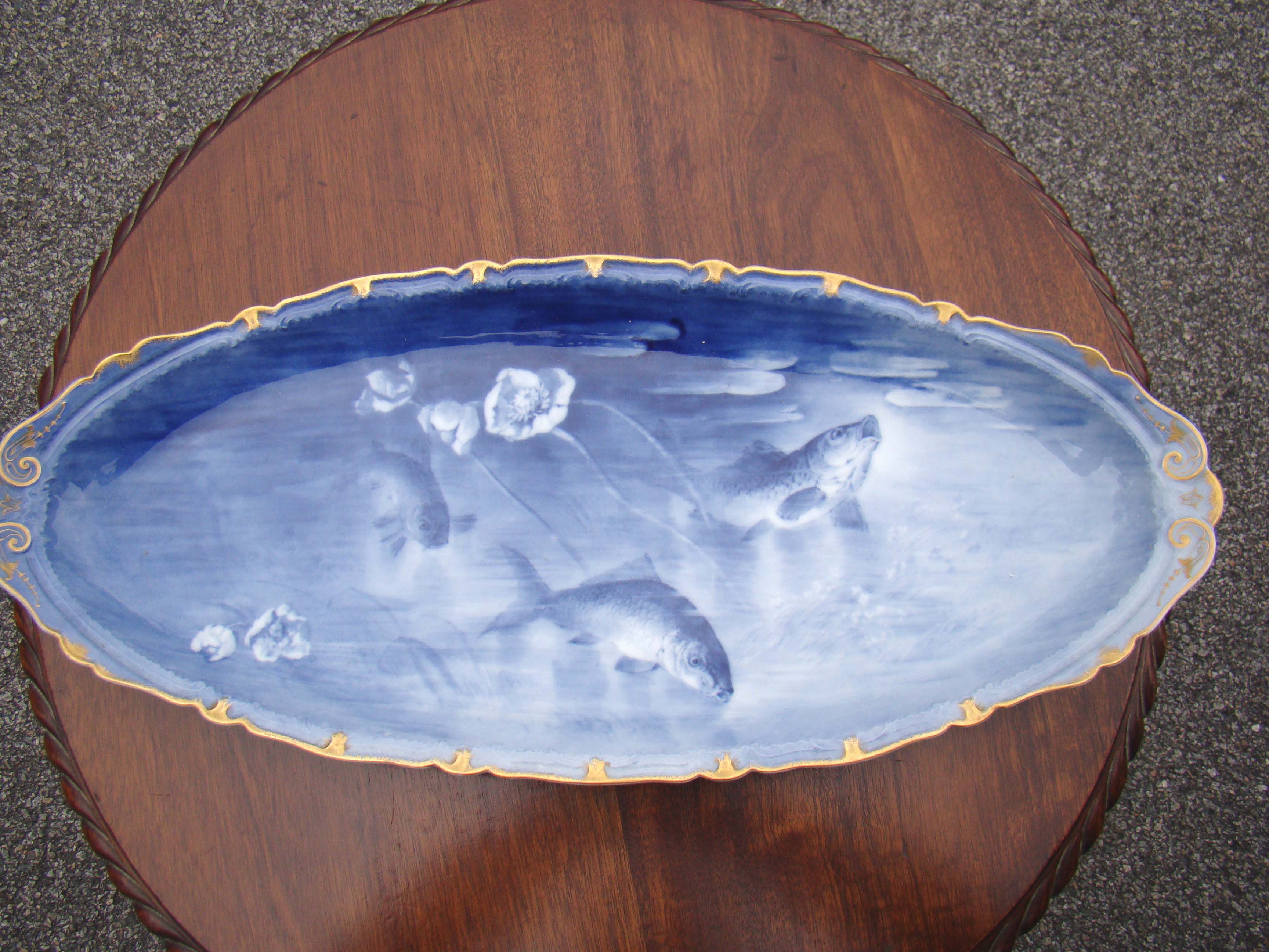A fabulous LIMOGES fish service circa 1900 by Haviland & Co. — image 3