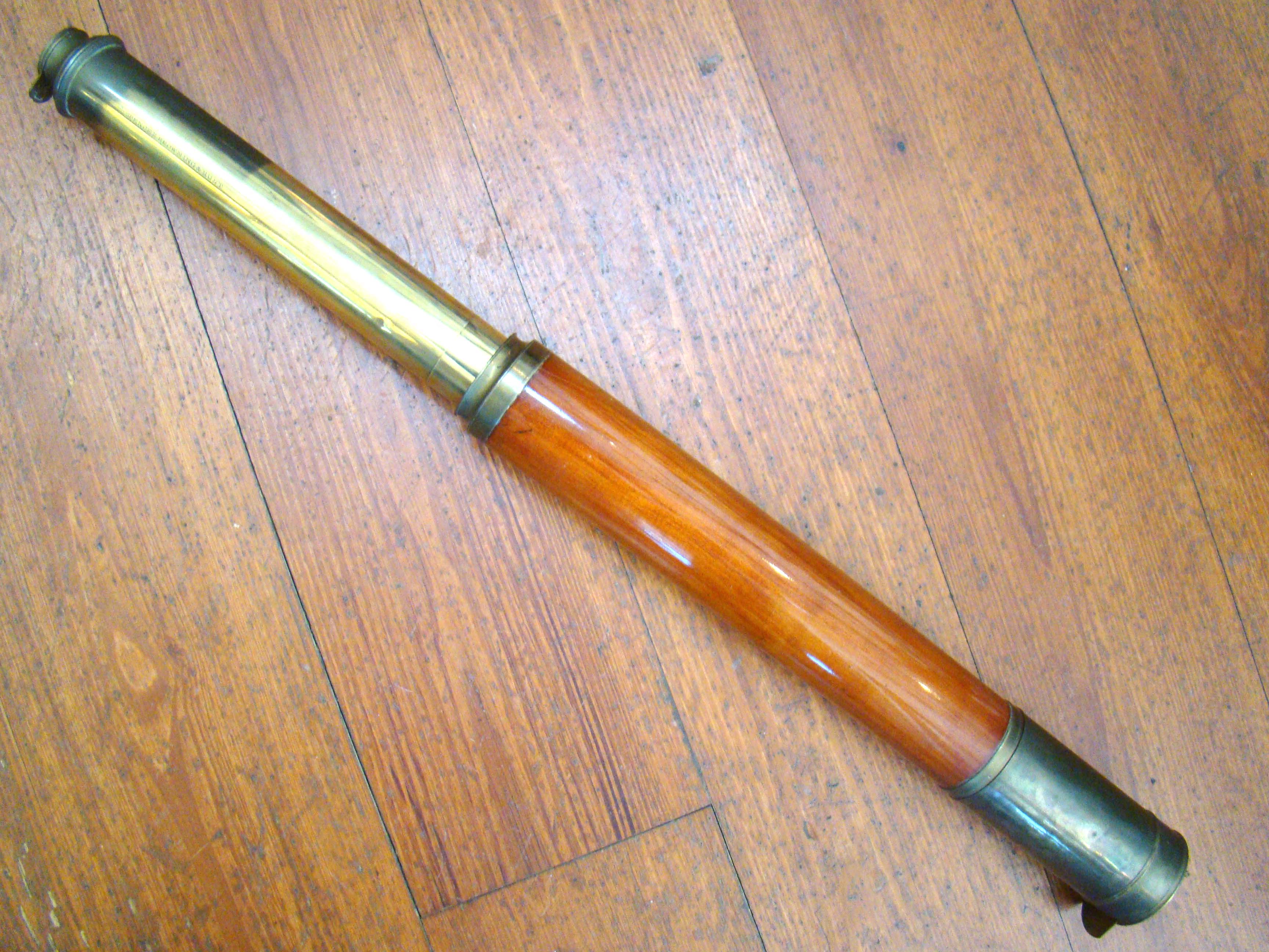 A fabulous English single draw telescope made by Spencer, Browning & Rust circa 1800 — image 2