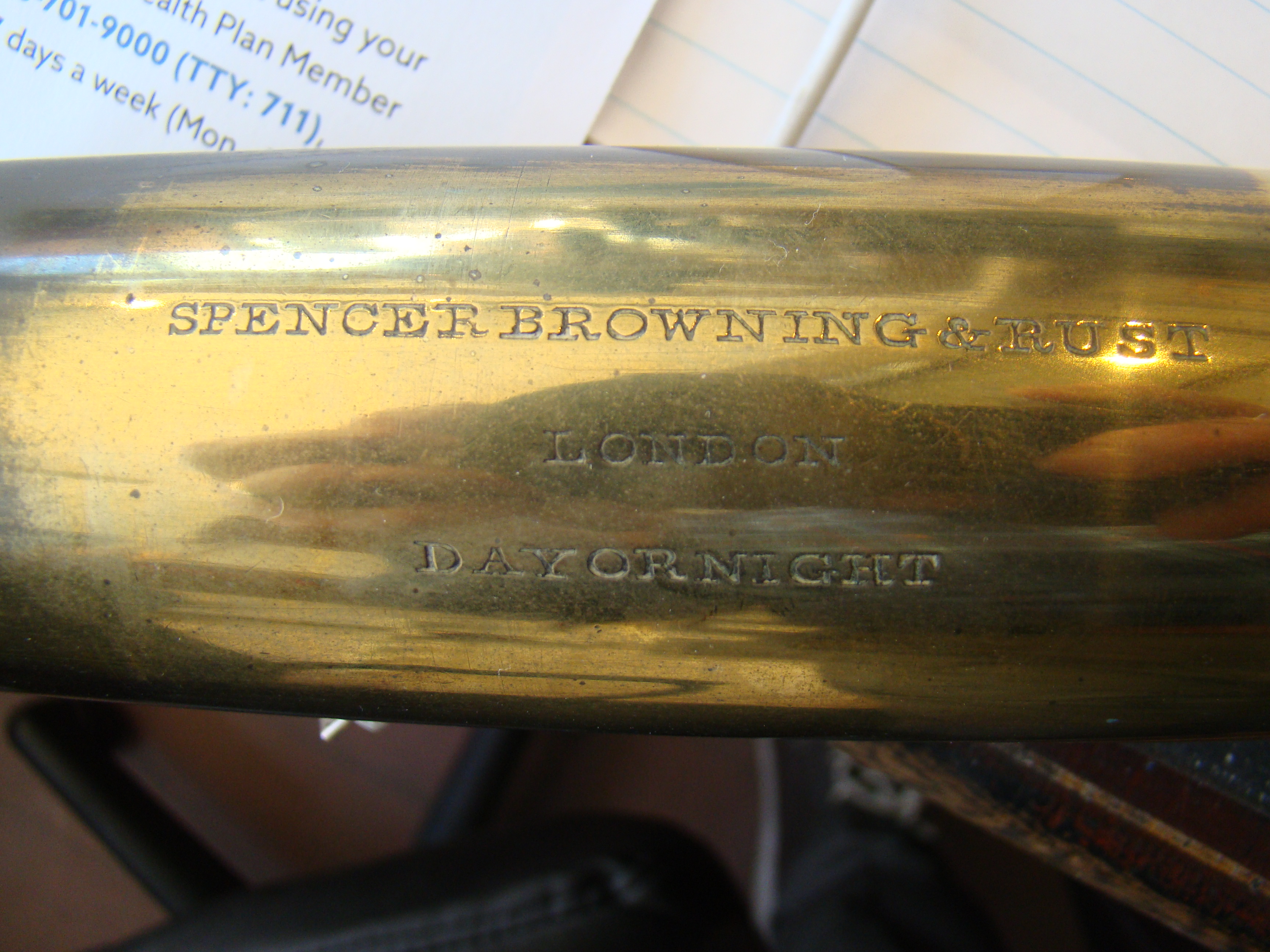 A fabulous English single draw telescope made by Spencer, Browning & Rust circa 1800 — image 3