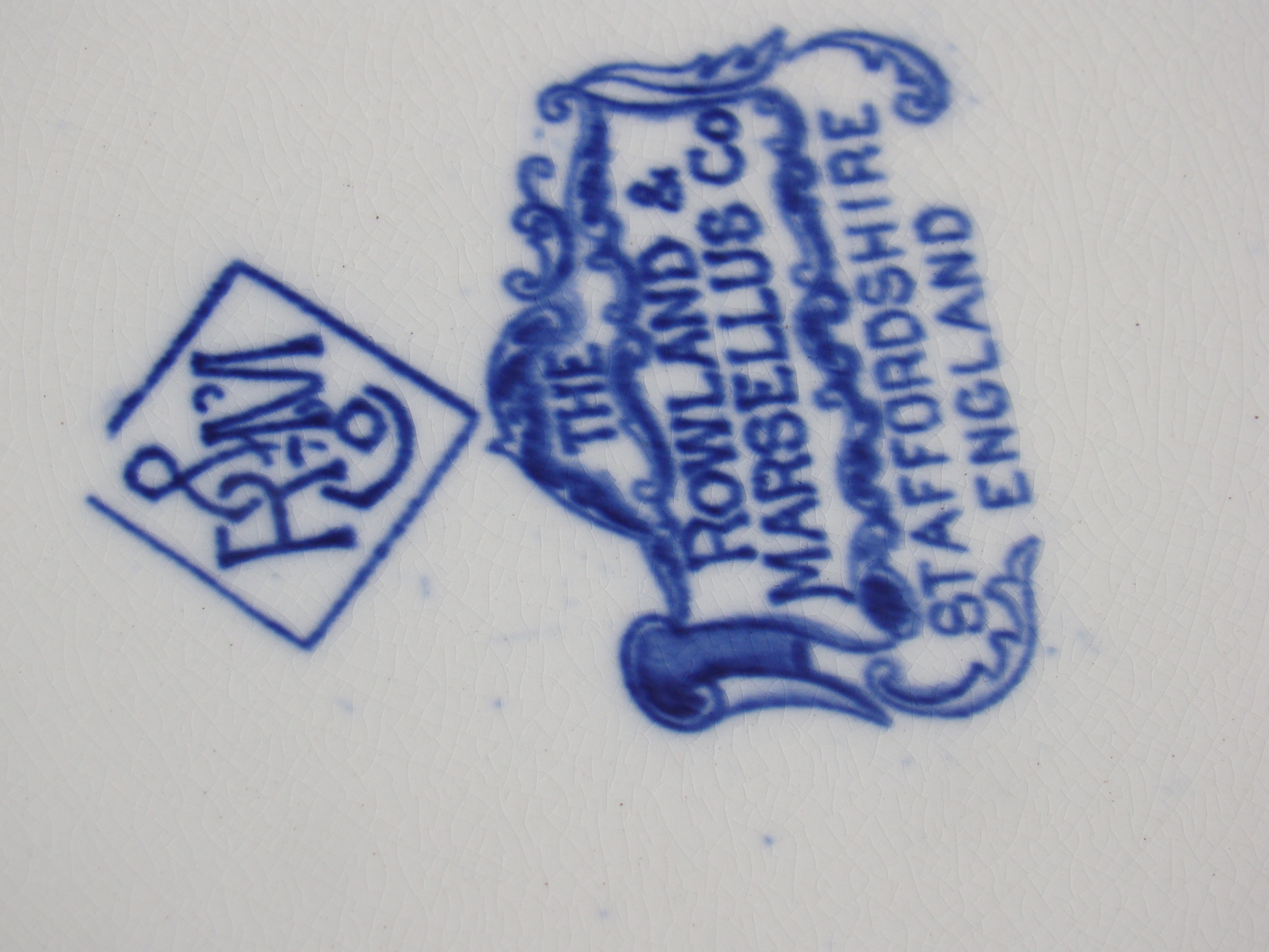 A rare "Historical Boston" plate made by Rowland & Marselus circa 1905 — image 2