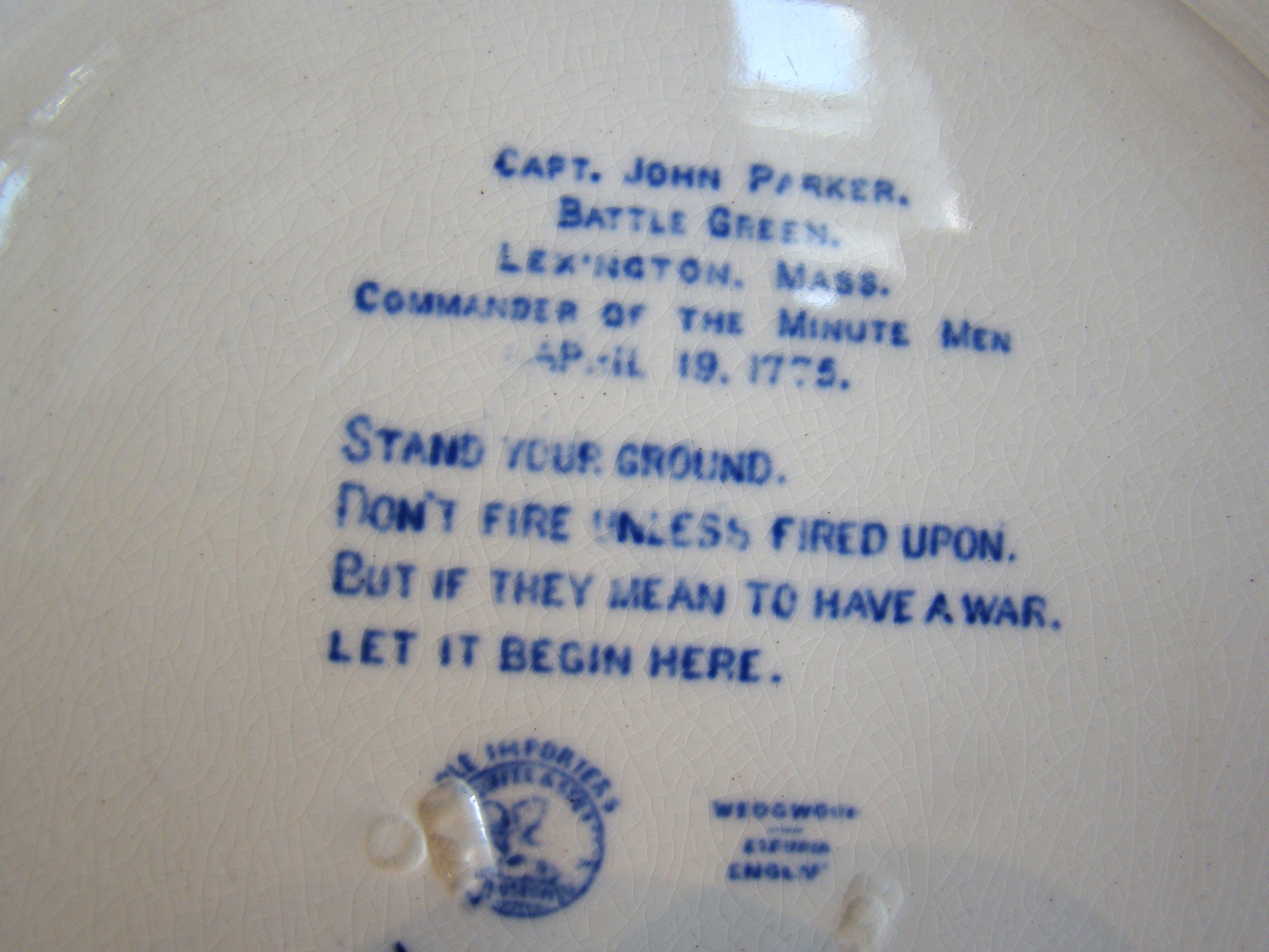 Capt. John Parker, Commander of the Minute Men, April 19, 1775  — image 3
