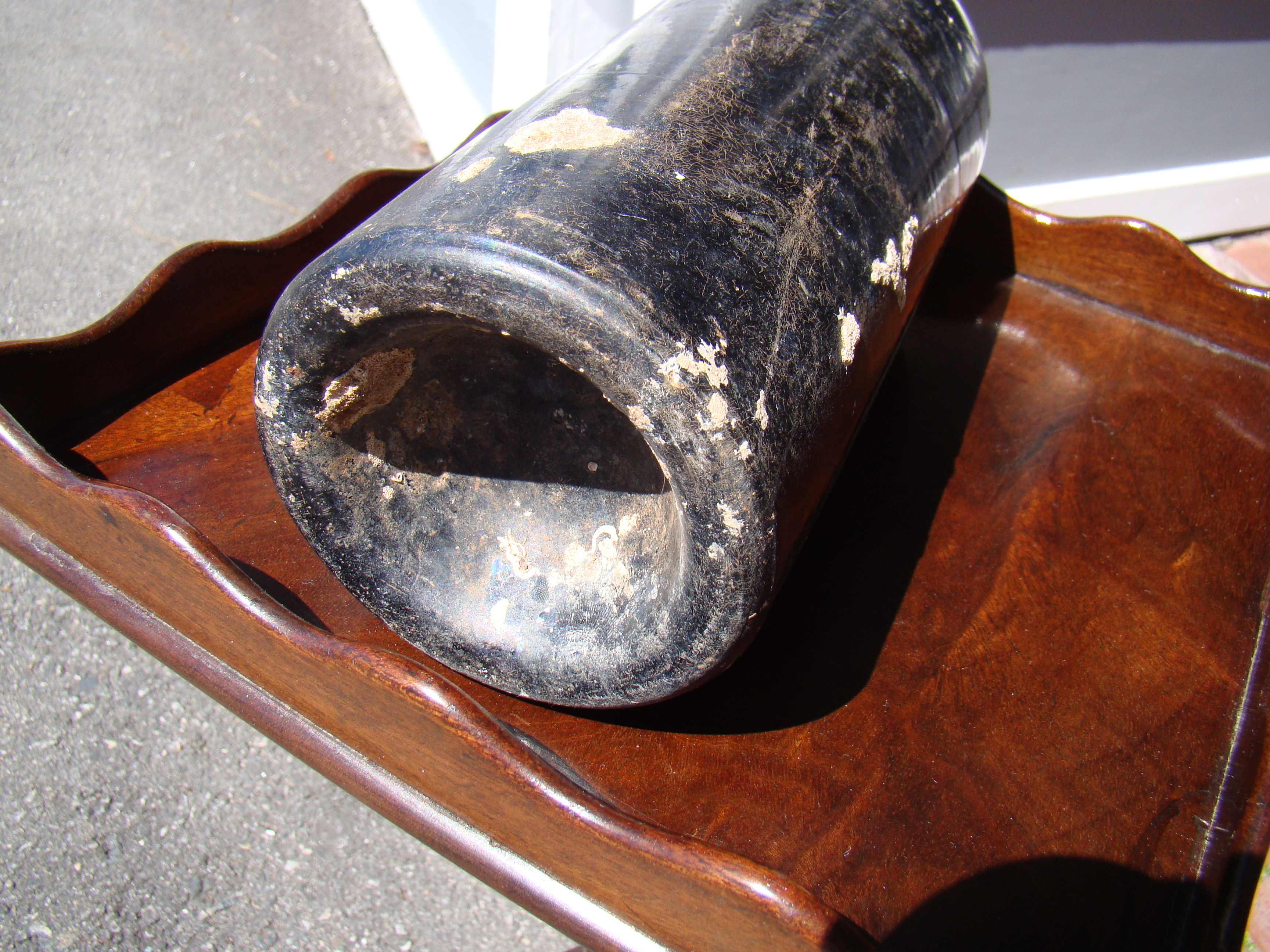 An authenticated shipwreck/sea salvaged ale bottle circa 1800 found in the Caribbean — image 2