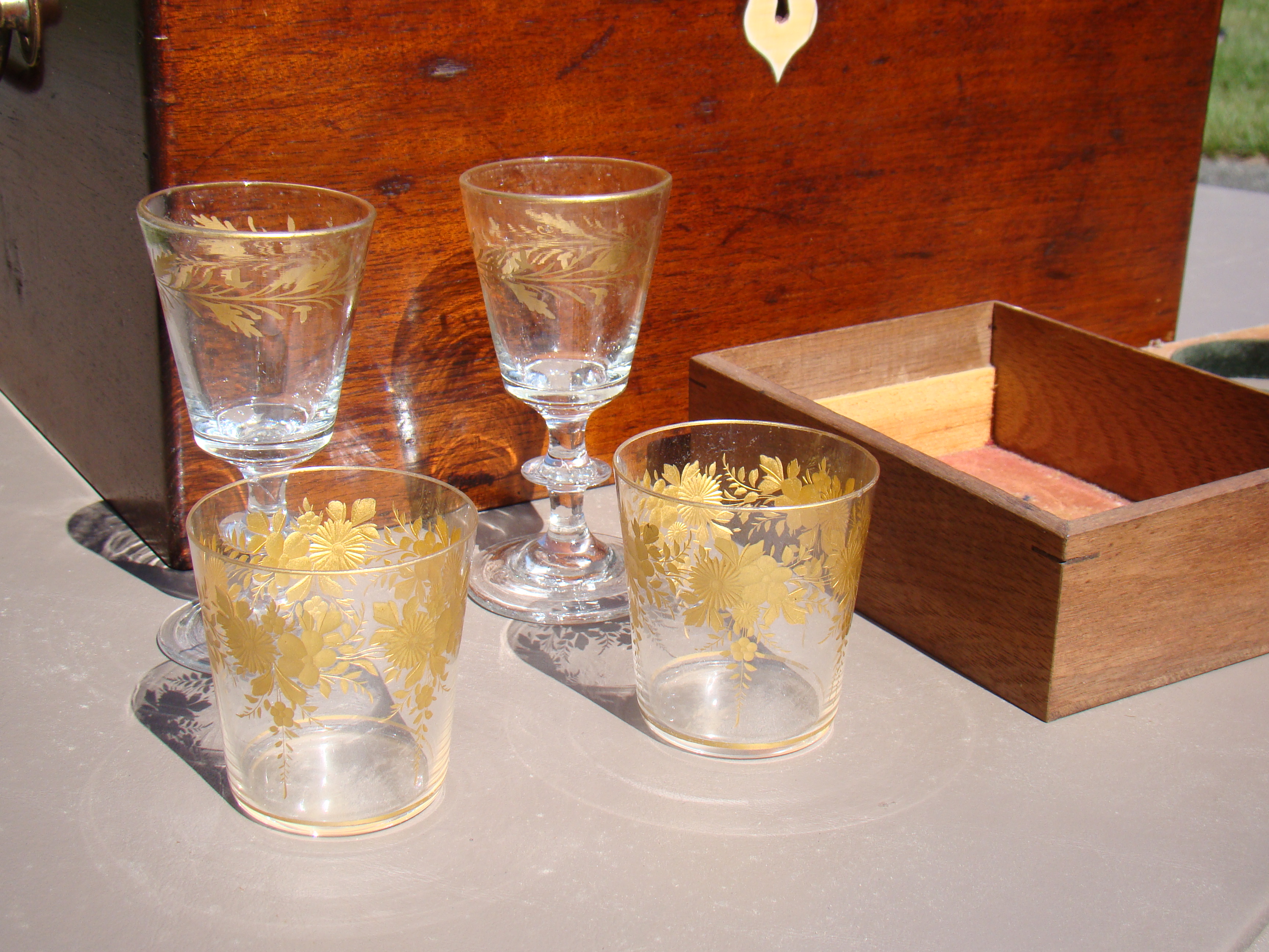A FABULOUS and RARE English Naval Officer's Liquor Chest circa 1810 — image 6
