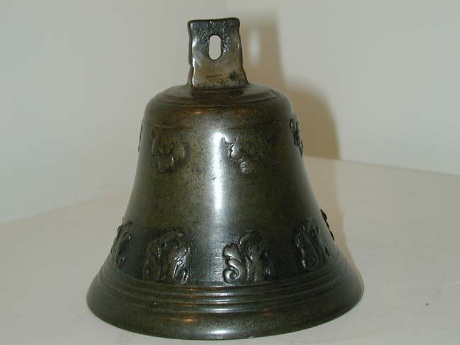 A Late 17th Century Bronze Bell, probably English or French circa 1680.